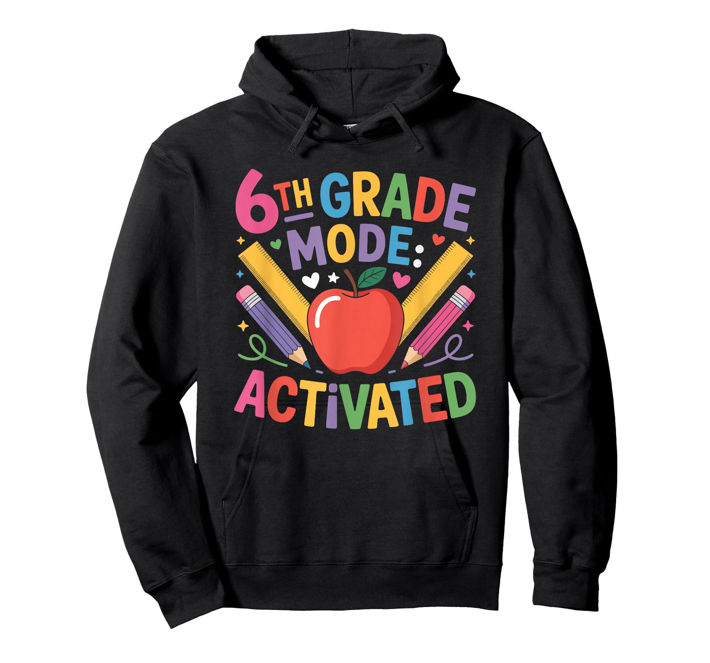 Sixth Grader Teacher Boys Girls, 6Th Grade Mode Activated T-Shirt