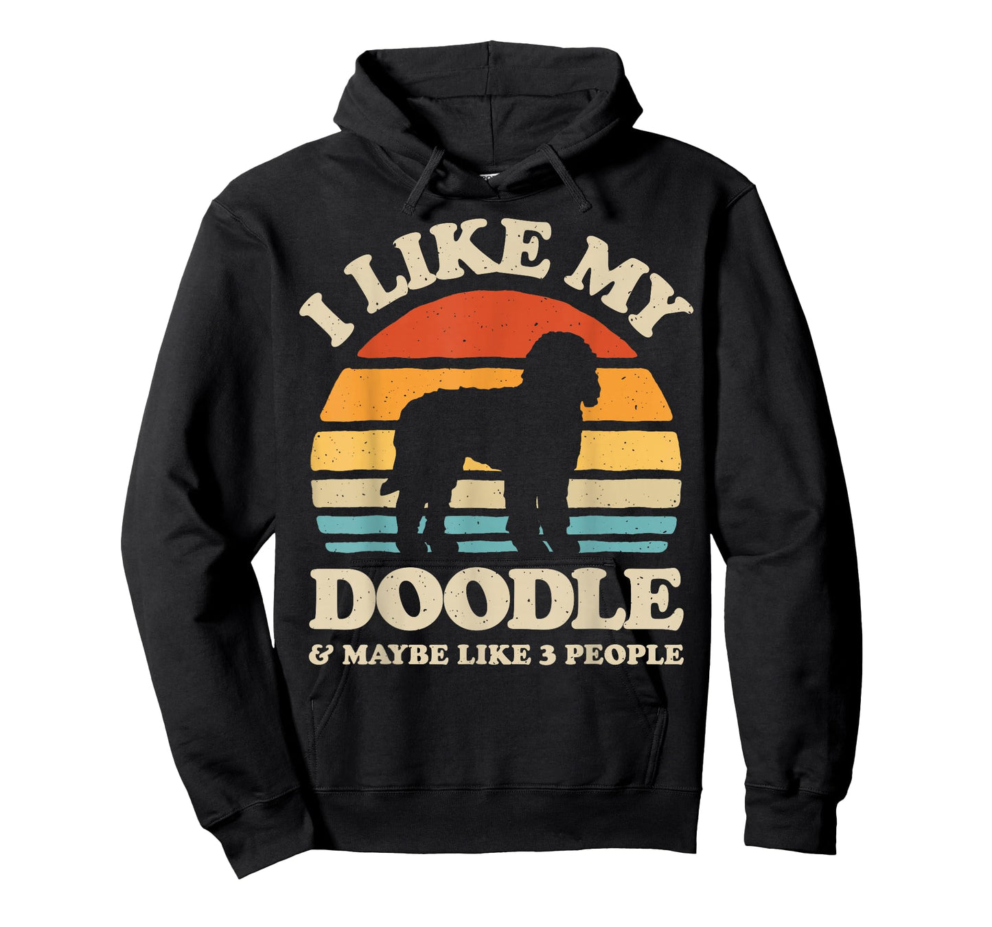 I Like My Doodle And Maybe Like 3 People Goldendoodle Lover T-Shirt