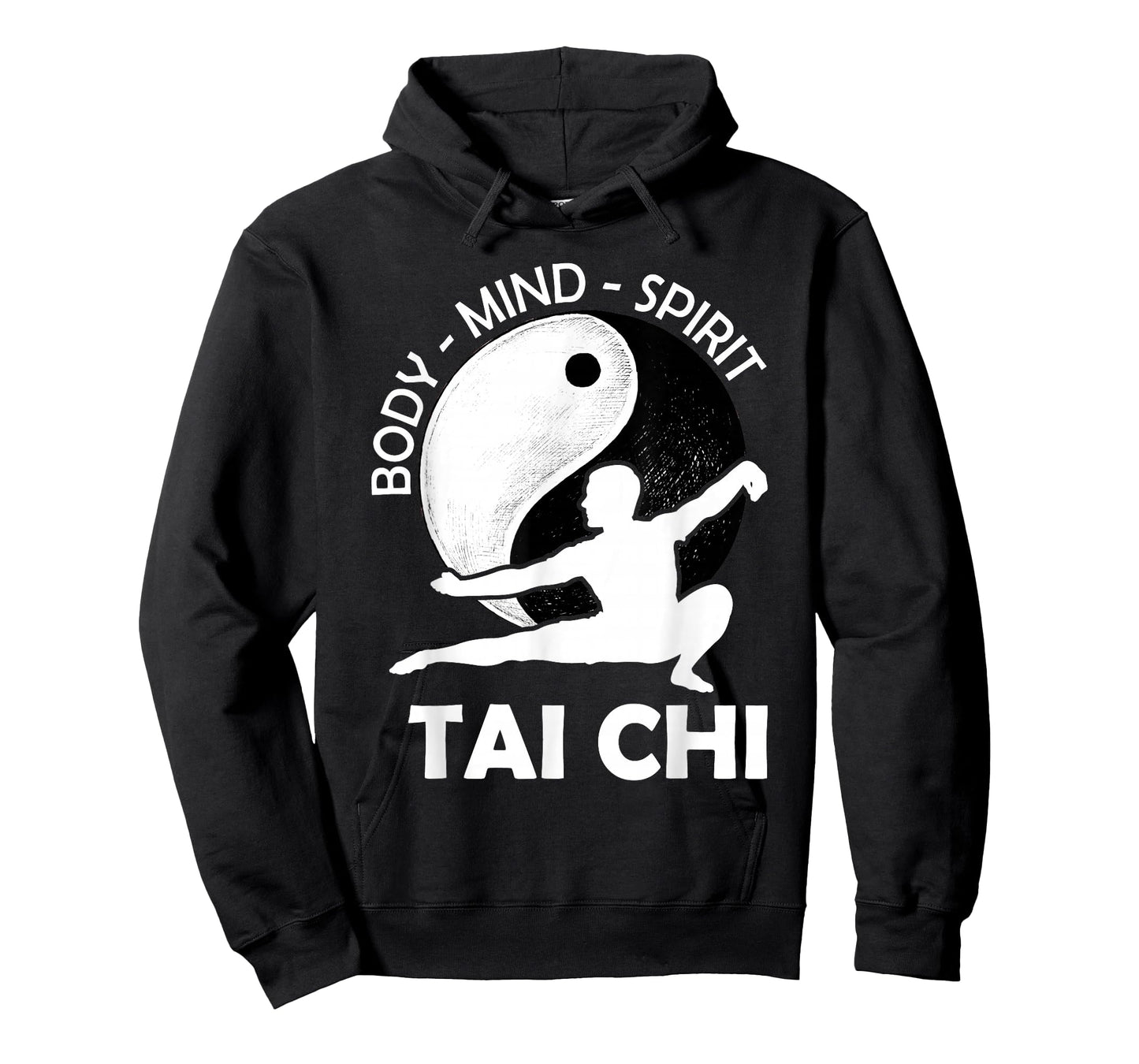 Tai Chi - Spiritual Yin Yang Mind Body Wellness Martial Arts T-Shirt