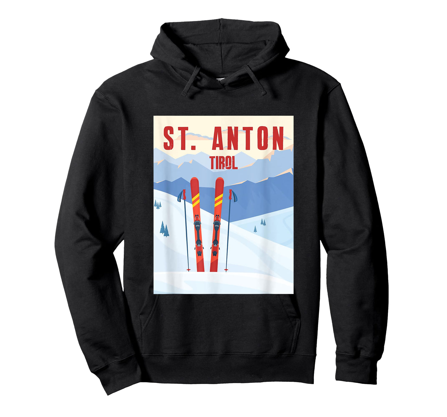Tyrol Skiing St. Anton Sankt Anton Ski Gift T-Shirt