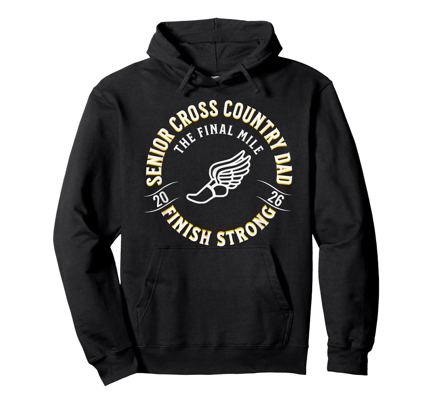 Cross Country Senior Dad 2026 The Final Mile T-Shirt