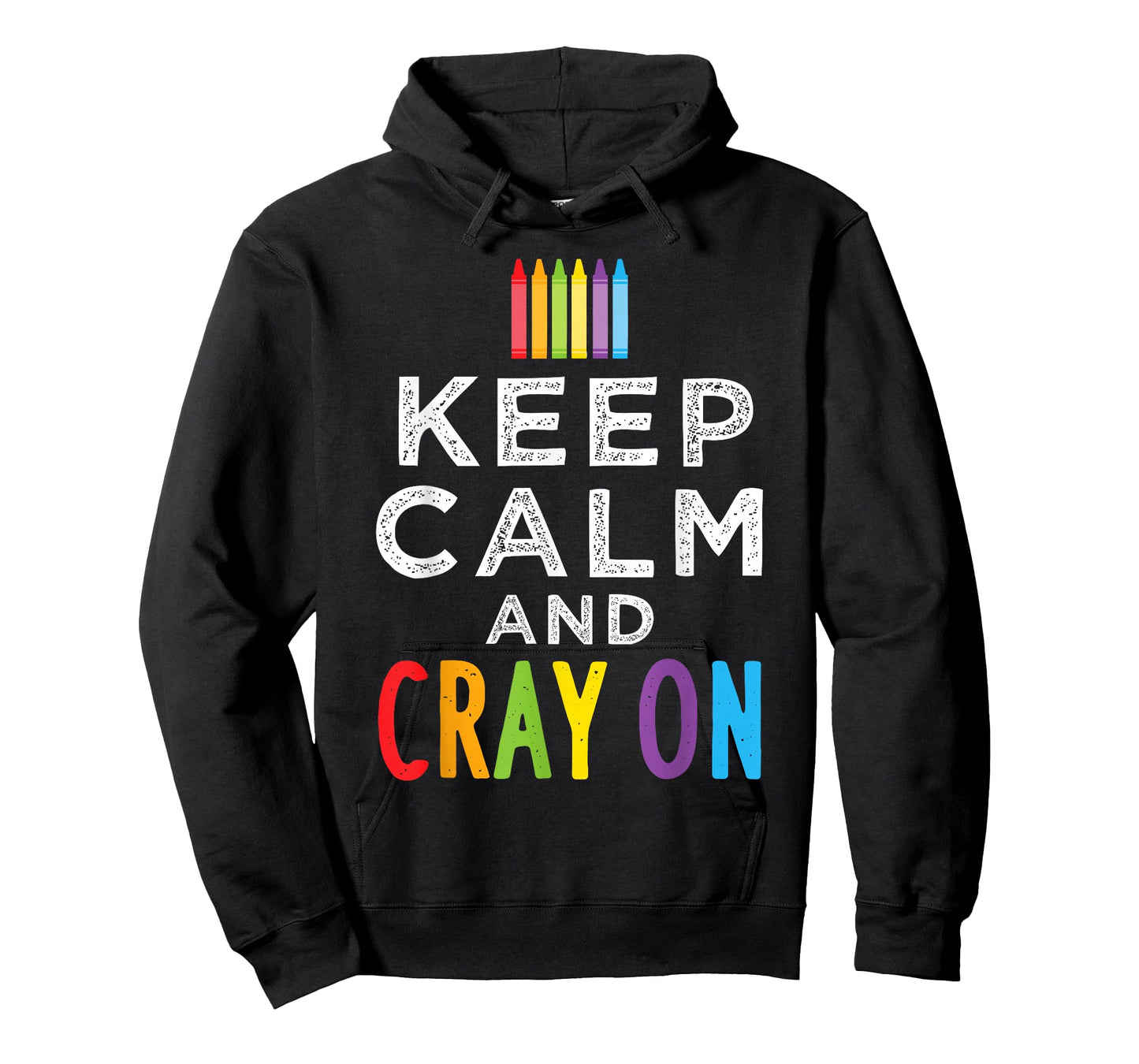 Cray On Coloring Book Crayon Design T-Shirt