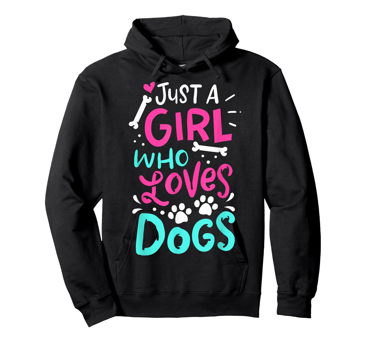 Just a Girl Who Loves Dogs Funny Dog School Dog Trainer T-Shirt