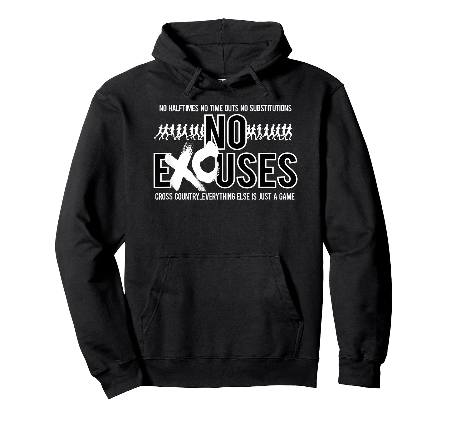 No Excuses Cross Country XC Everything Else Is Just A Game T-Shirt
