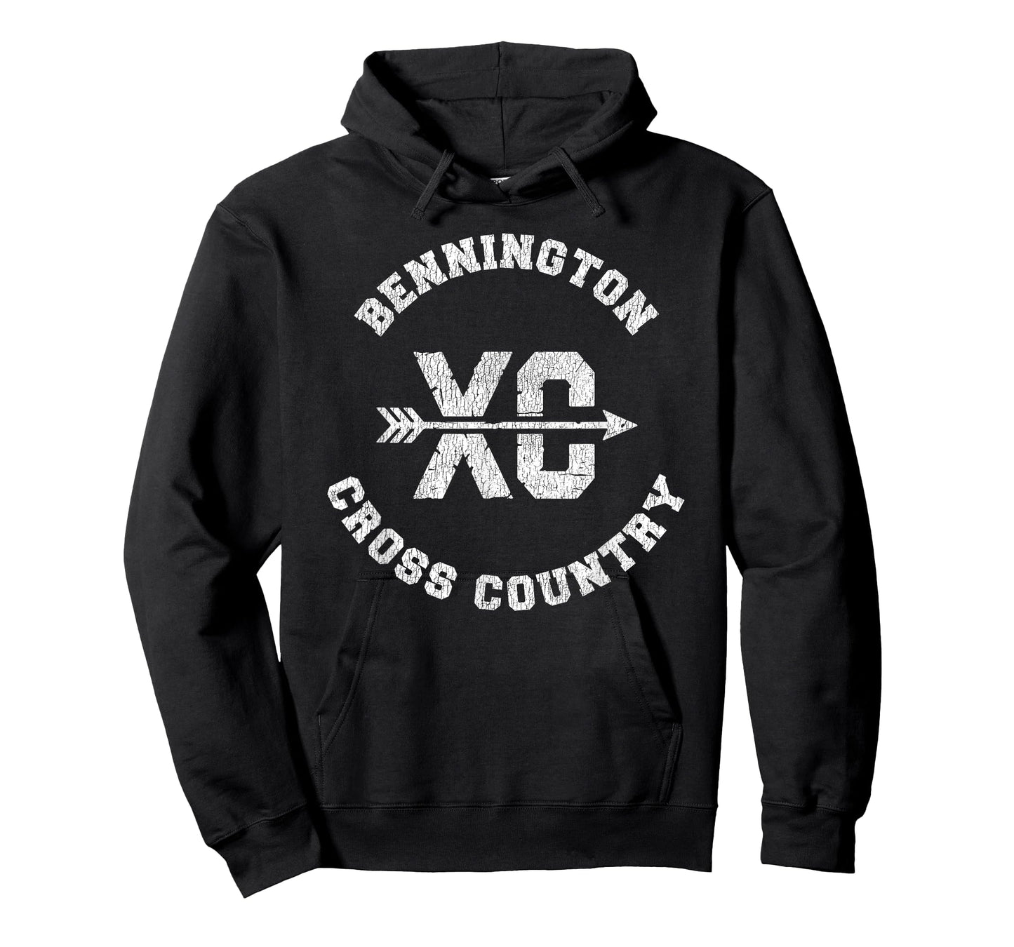Bennington Cross Country Retro Distressed XC Running T-Shirt