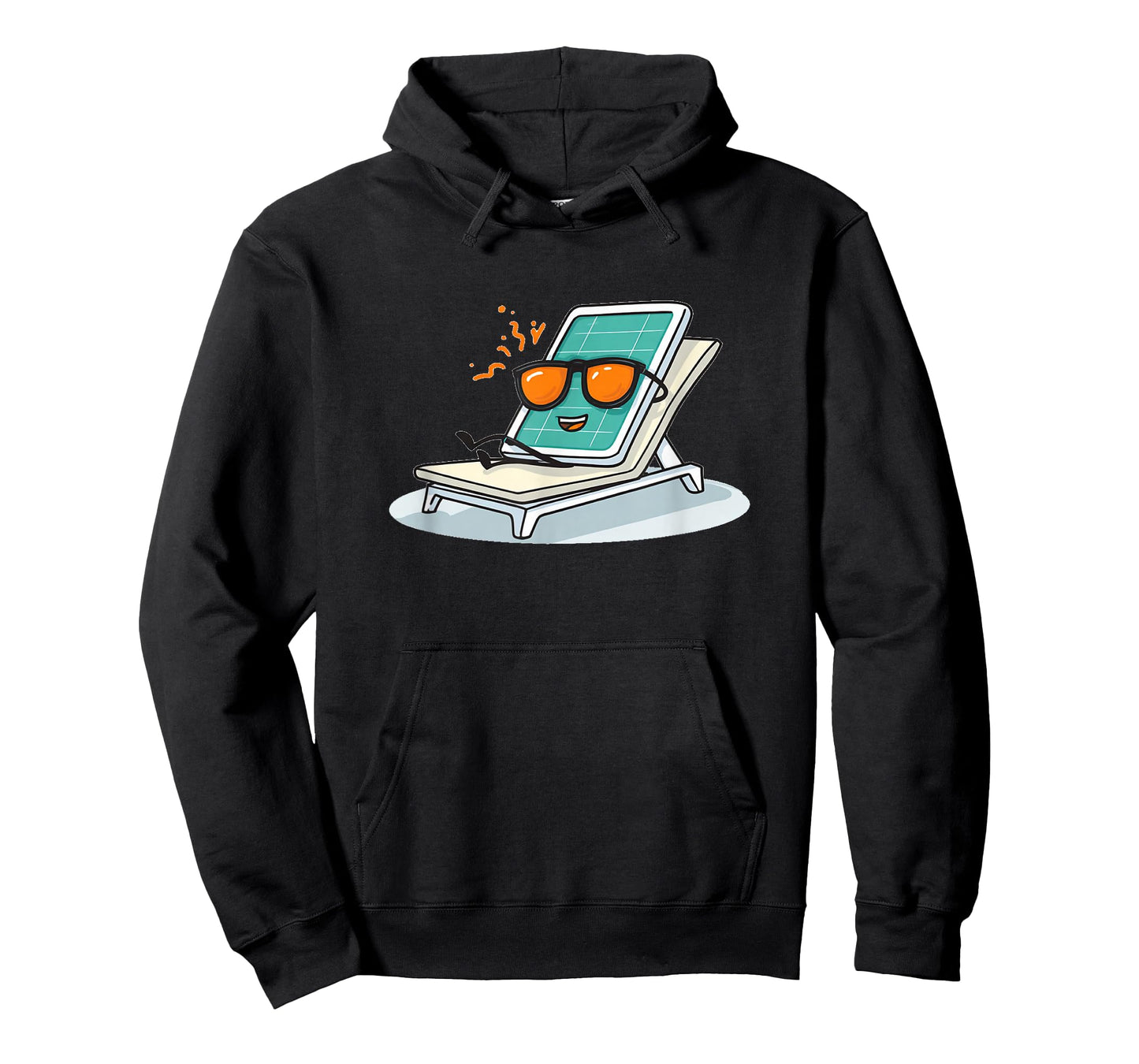 Chilling Solar Panel in The Sun Costume for Sunbath Lovers T-Shirt