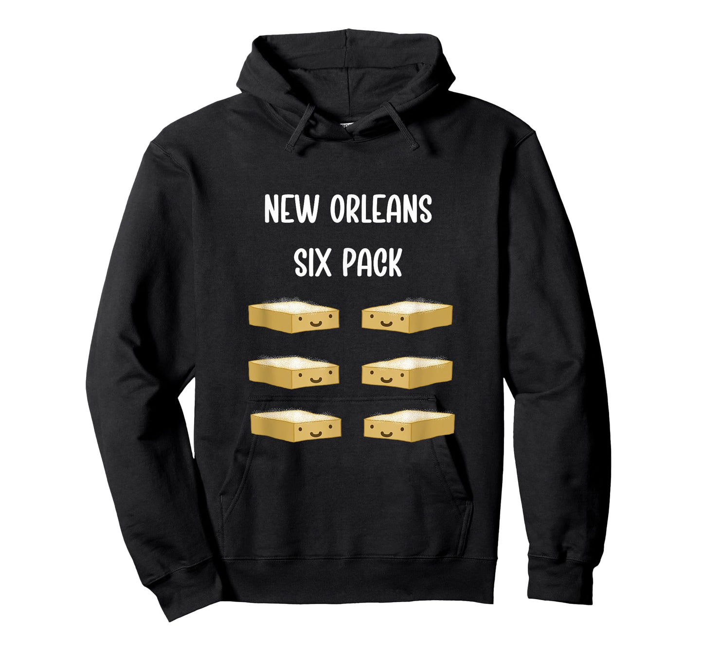 Visit New Orleans, Louisiana. Funny NOLA Beignet Design. T-Shirt