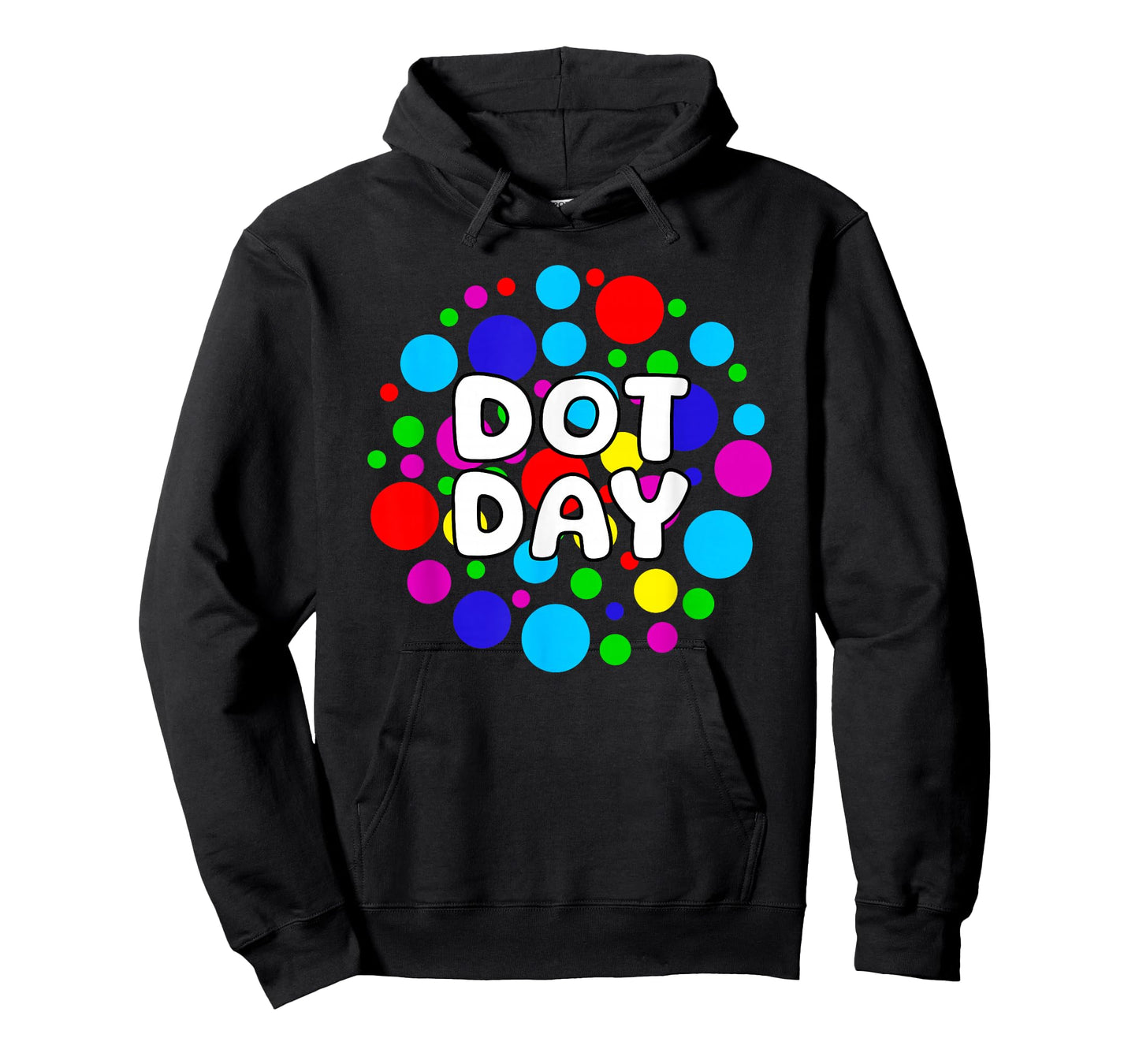 Cute Colorful Teachers and Students Dot Day T-Shirt