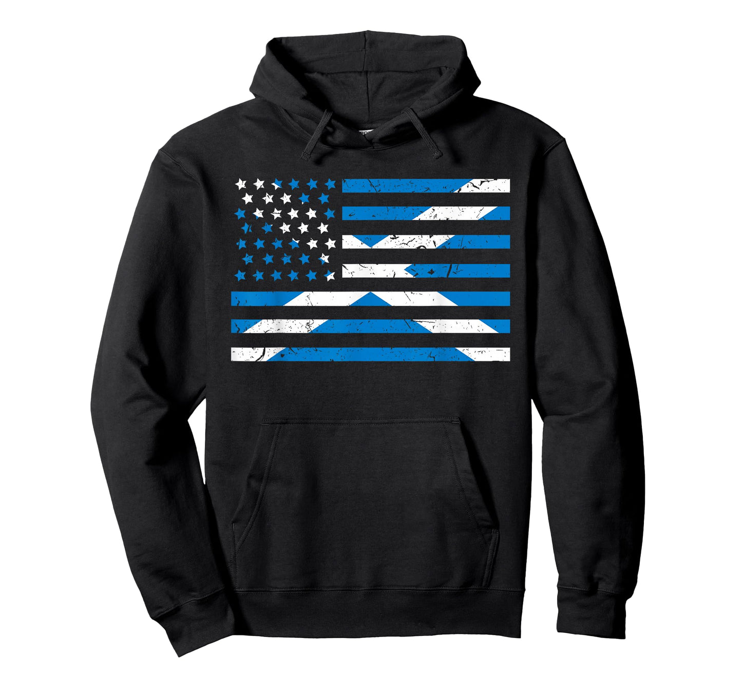 Scottish American Flag Proud Scotland USA for Men Women Kids T-Shirt