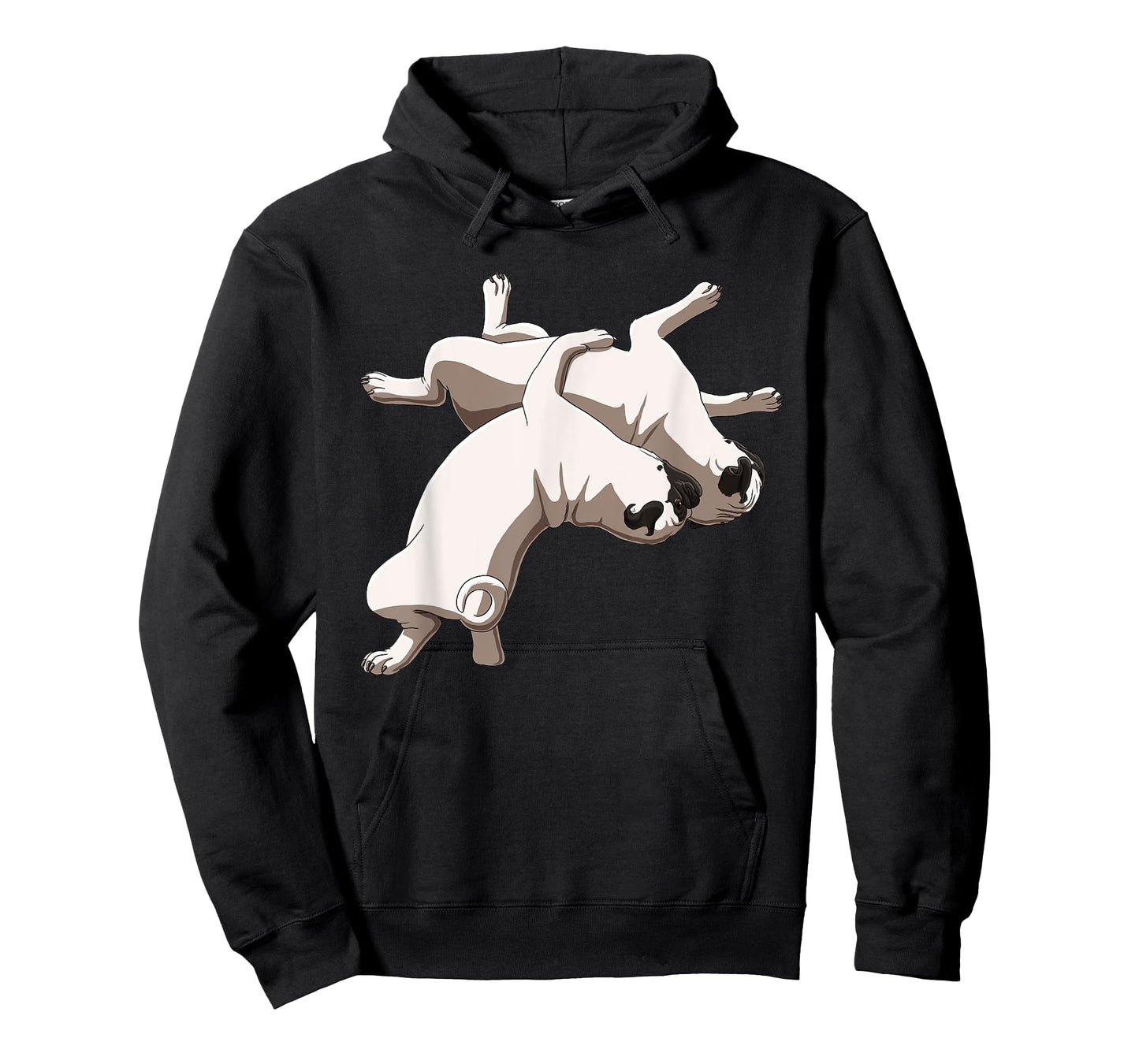 Funny Wrestling Dog Wrestler Pug T-Shirt for Men Women Girls Kids