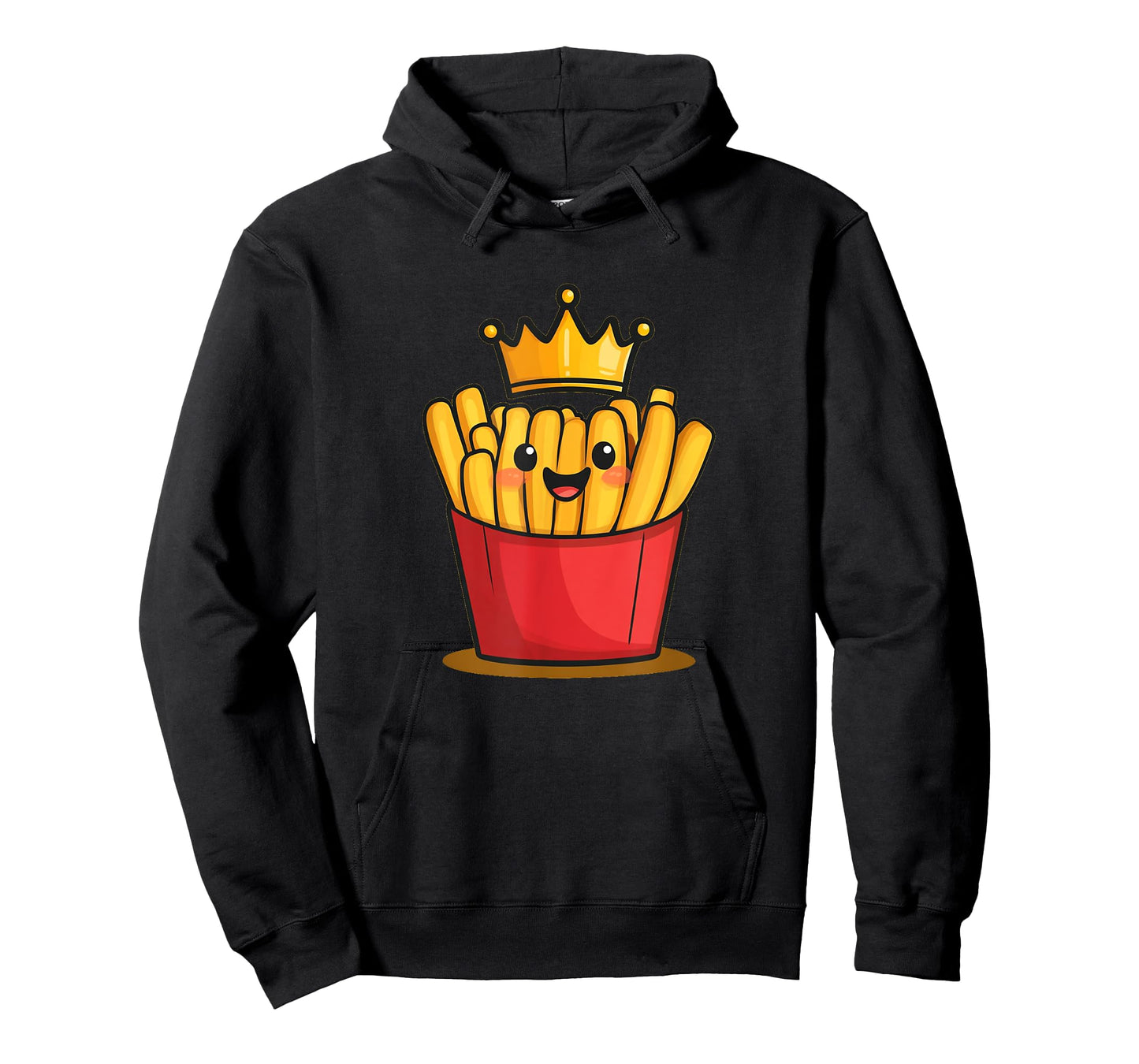 Nice French Fries with Crown for Boys and Girls T-Shirt