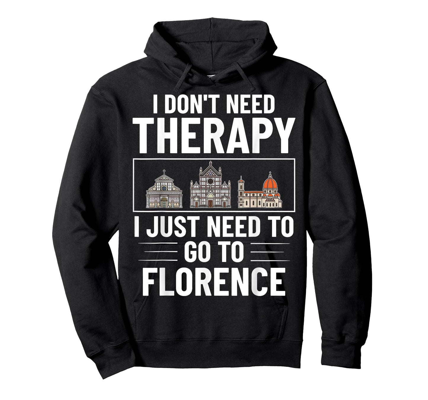 Florence Italy City Skyline Map Travel T-Shirt