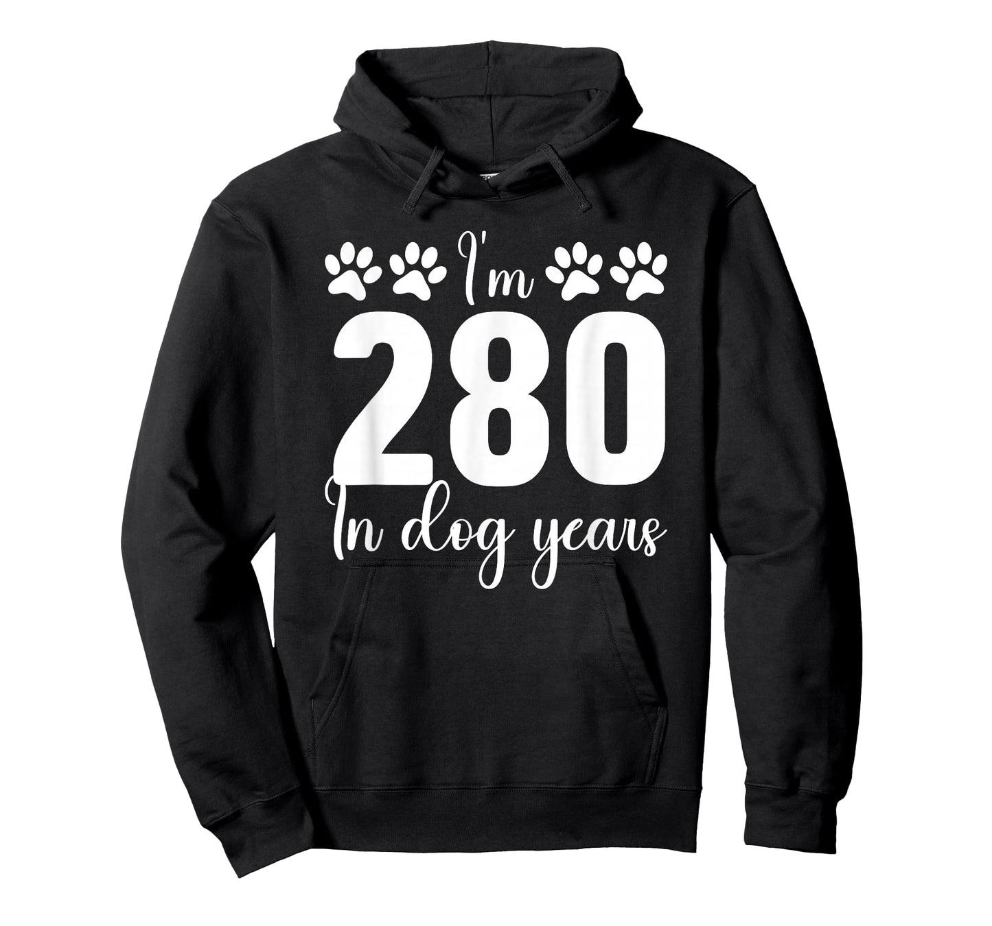 In Dog Years I'm 280 40th Birthday 40 Years Old T-Shirt