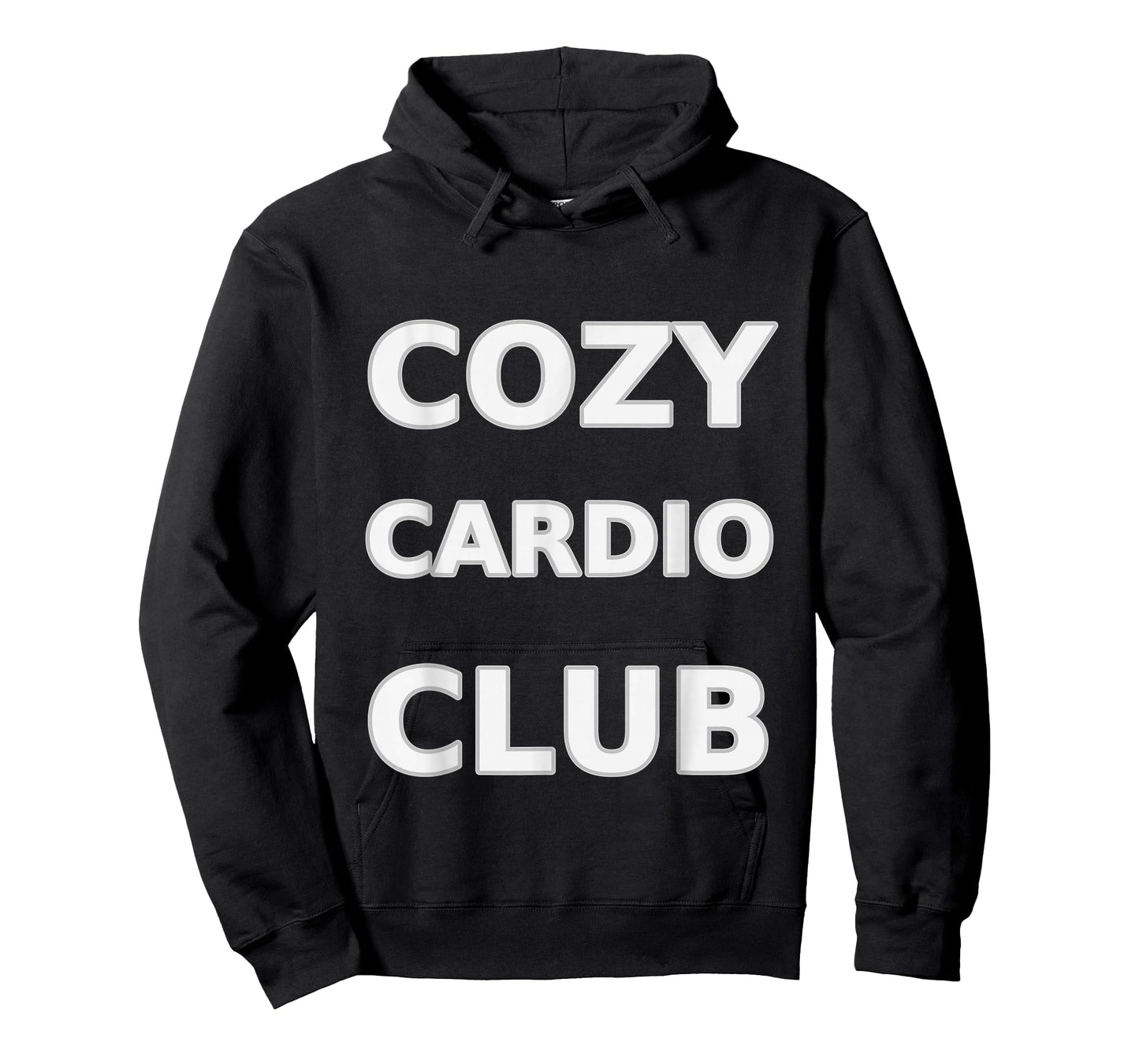Cozy Cardio Club Walking Jogging Running Workout T-Shirt