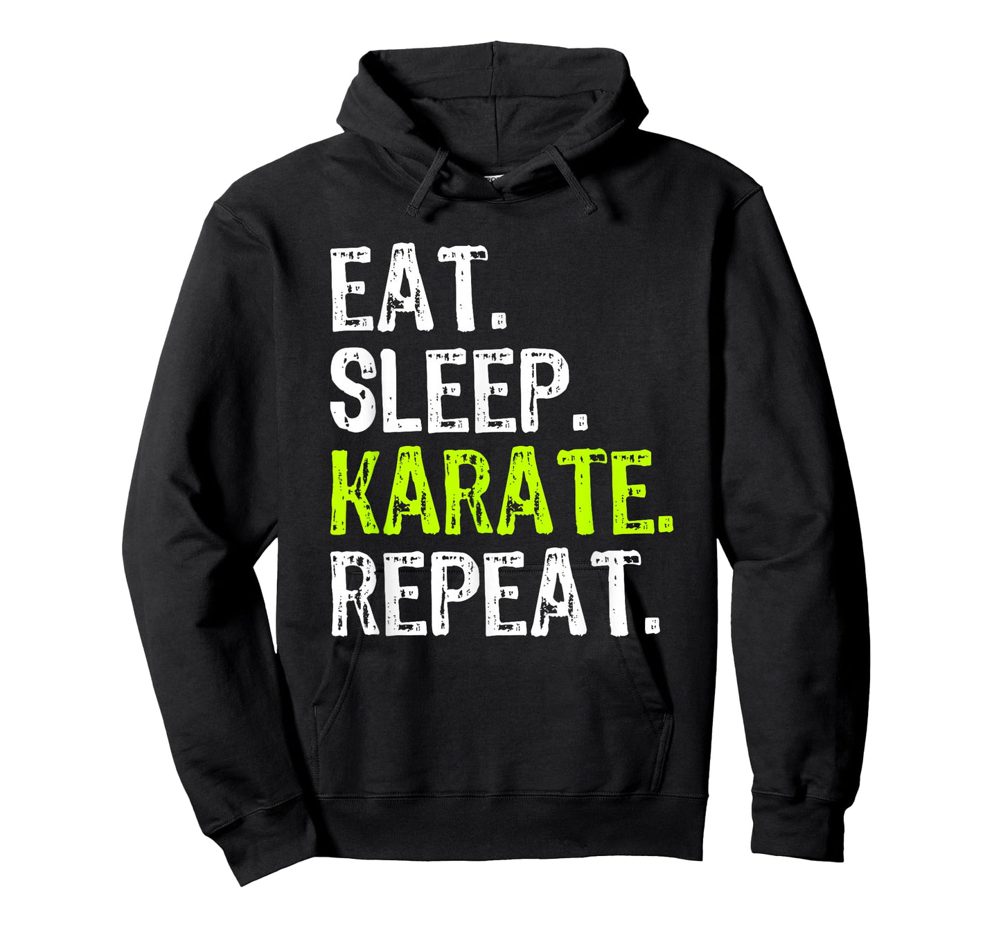 Eat Sleep Karate Repeat Funny Cool Lover T-Shirt