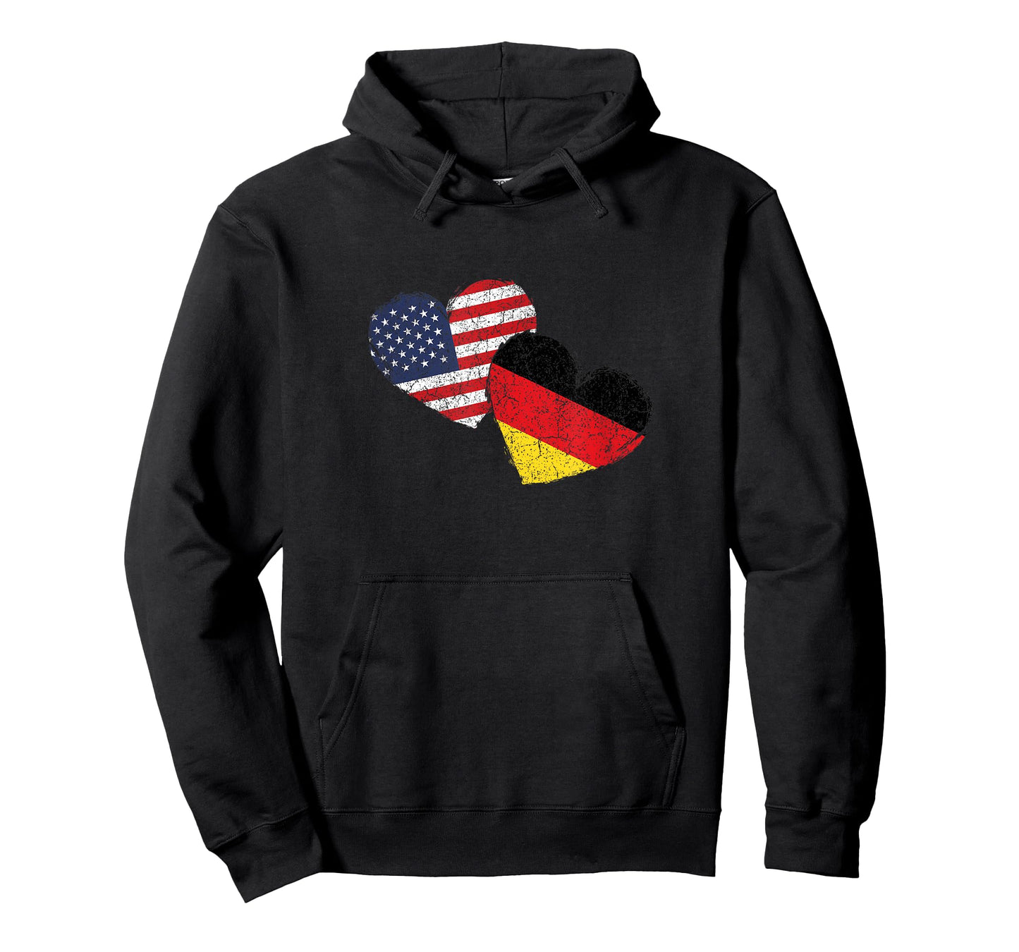 USA Germany Heart Country Flag German American T-Shirt