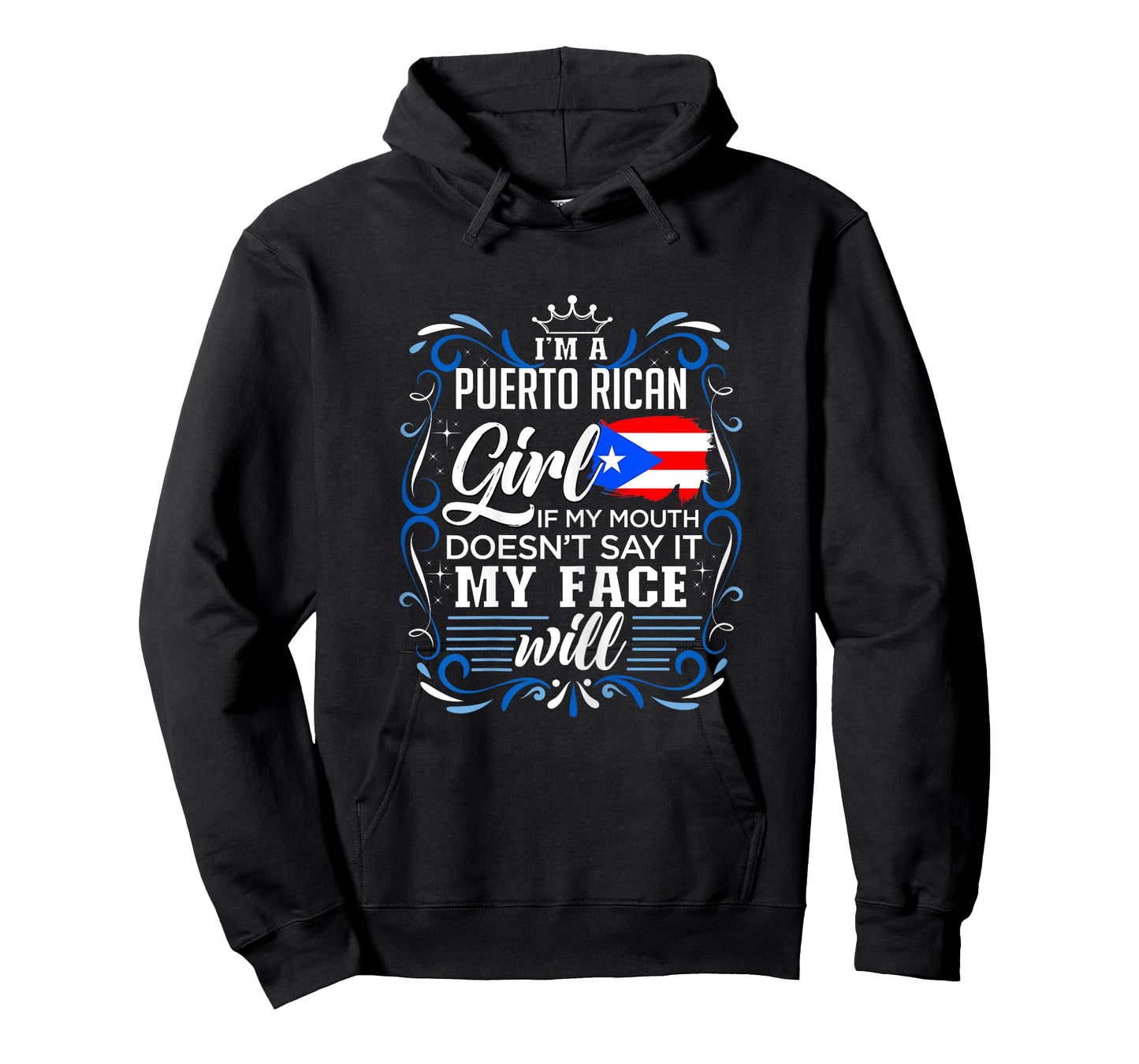 I'm A Puerto Rican Girl boricua Design T-Shirt