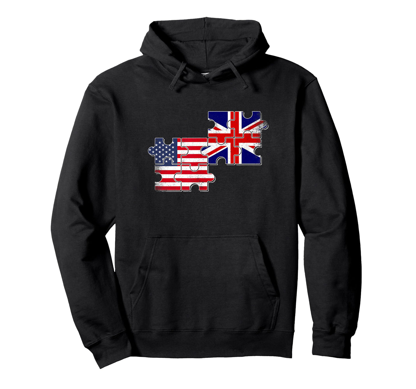 Great Britain USA Flag British Roots American T-Shirt