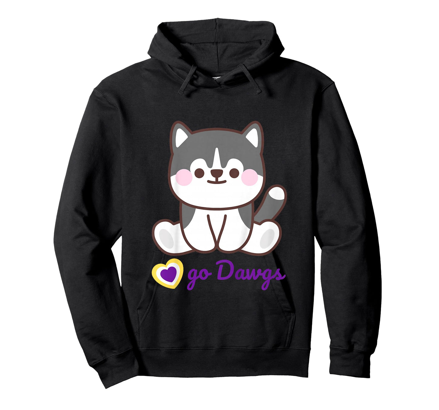 Kids Go Dawgs - Kids Youth UW Gameday T-Shirt