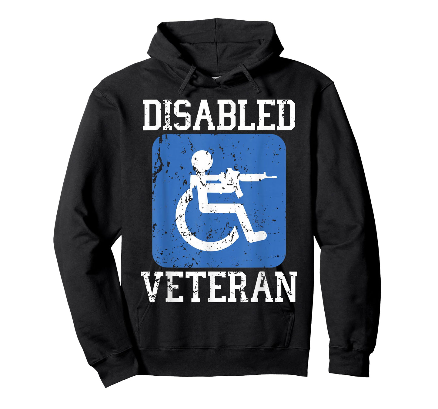 Disabled Veteran Armed Forces Military Soldier Army USA T-Shirt