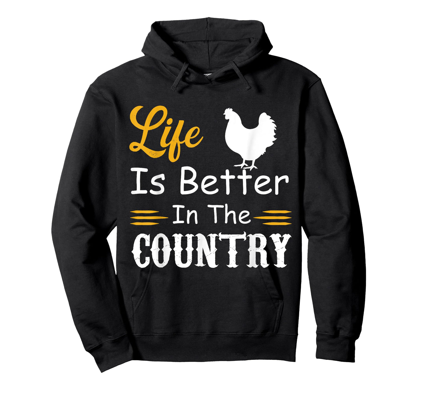 funny countryside lovers, Life is better in the country T-Shirt
