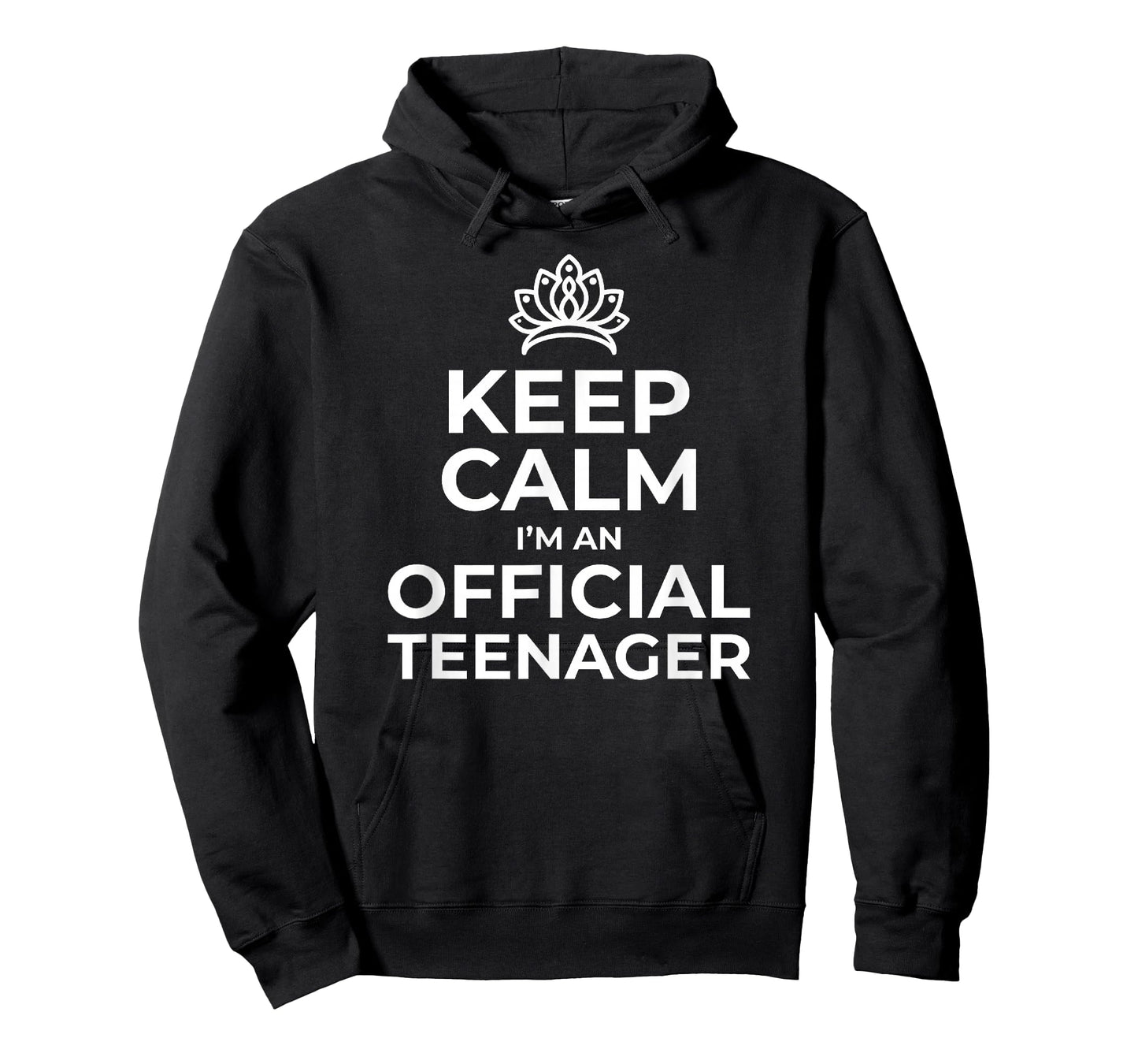 Keep Calm Birthday Official Teenager T-Shirt 13th Funny Girl T-Shirt Small