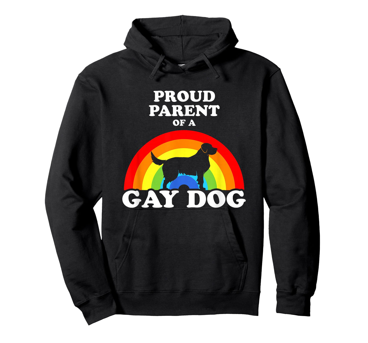 Proud Parent Of A Gay Dog - LGBT Dogs Pride T-Shirt