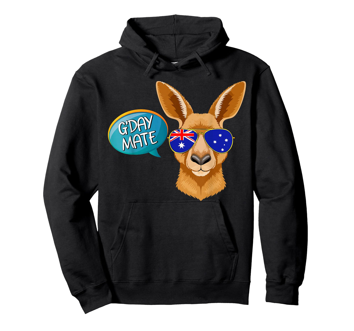 Funny Australia Australian Country Kangaroo G'Day Mate T-Shirt
