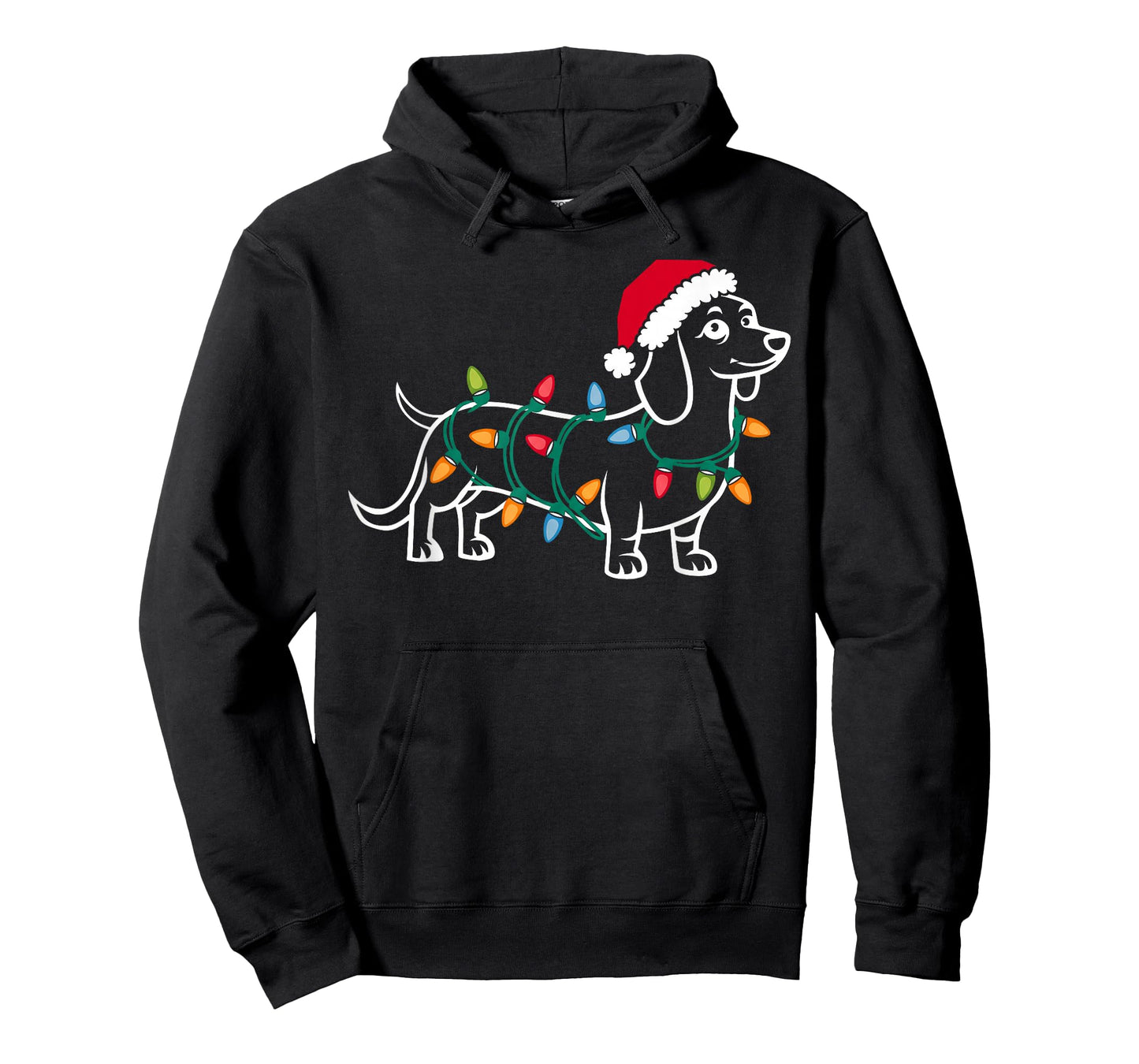 Dachshund Dogs Tree Christmas Sweater Xmas Gifts for Pet Dog T-Shirt
