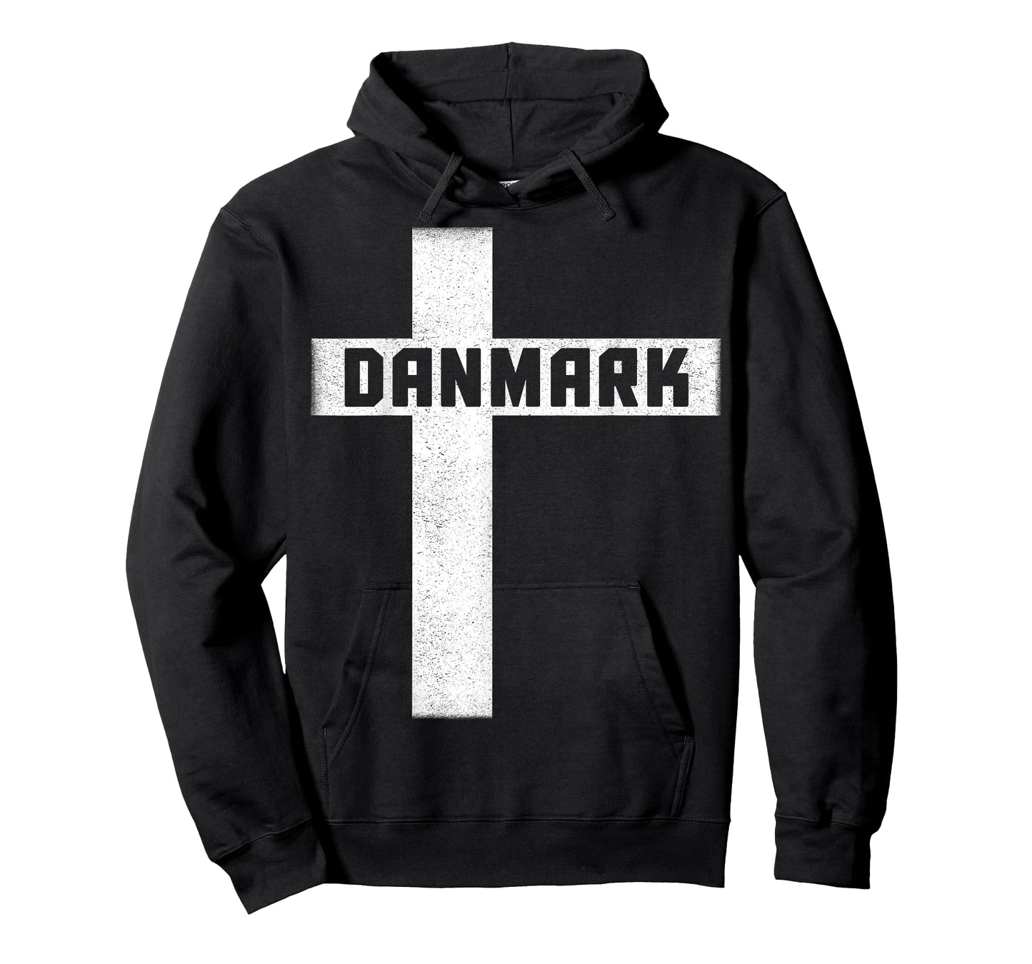 Danmark Flag Cross Design for Danish Pride Denmark Heritage T-Shirt