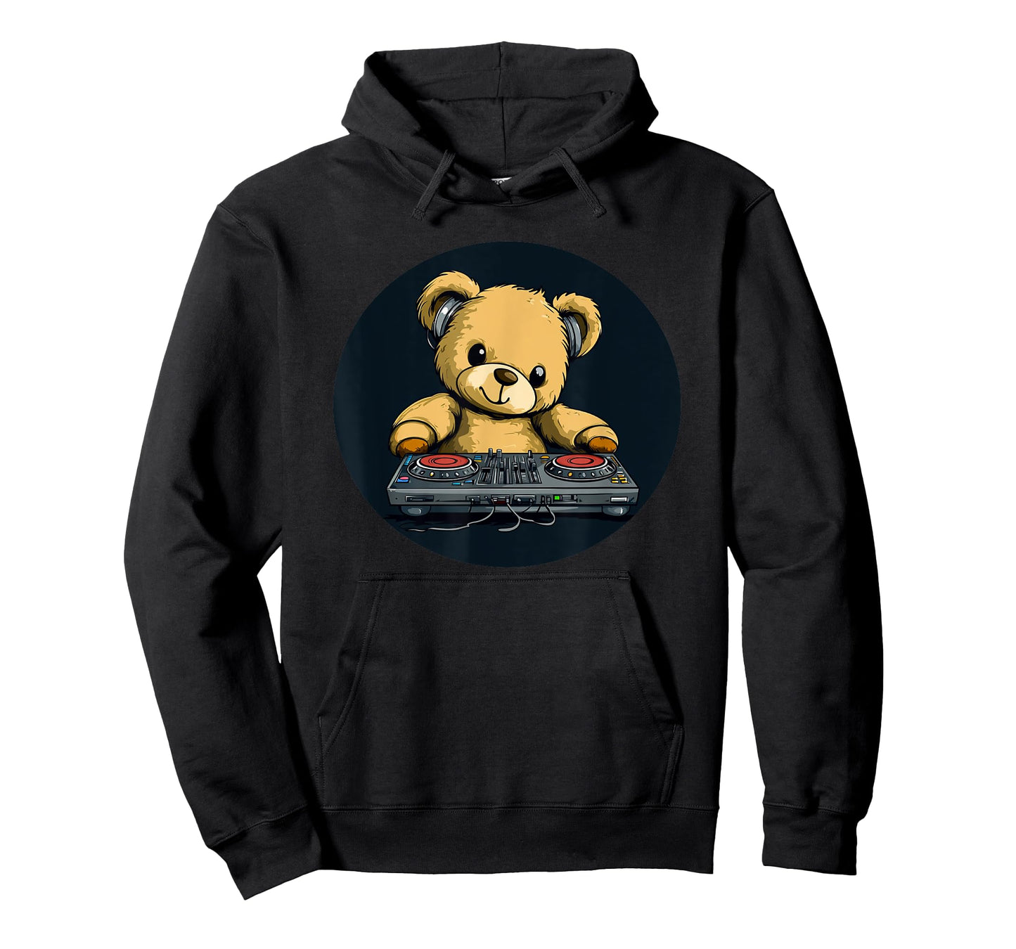DJ Music Costume for Party and Teddy Bear Lovers T-Shirt