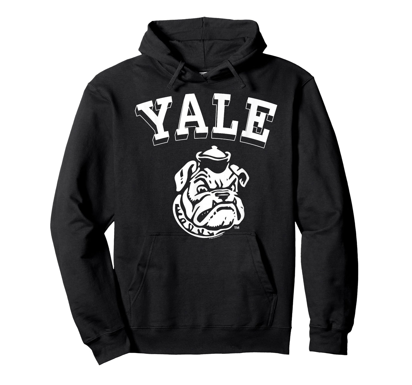Yale University Cartoon Bulldog Handsome Dan Yale Logo T-Shirt