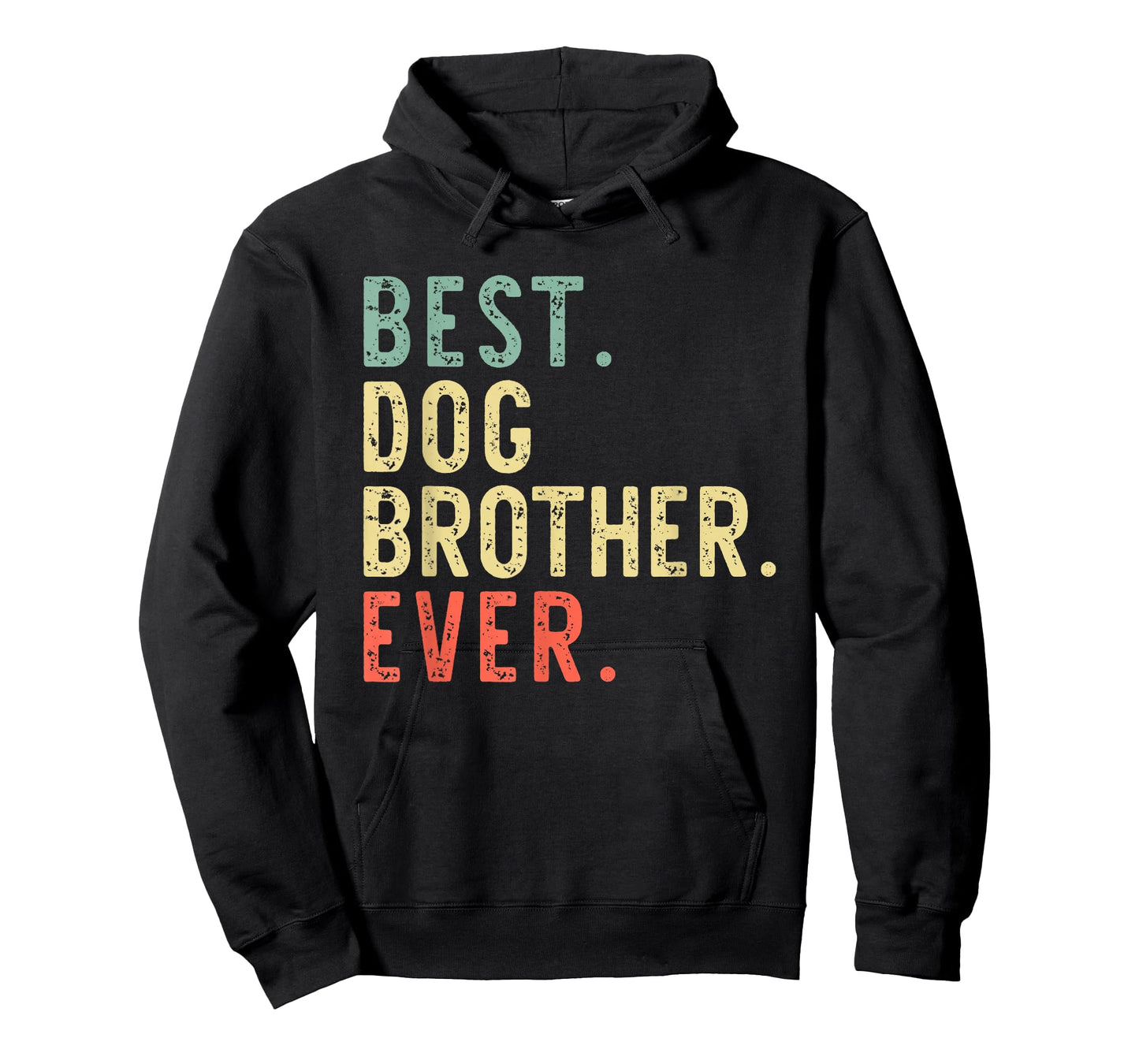 Best Dog Brother Ever Vintage Retro T-Shirt