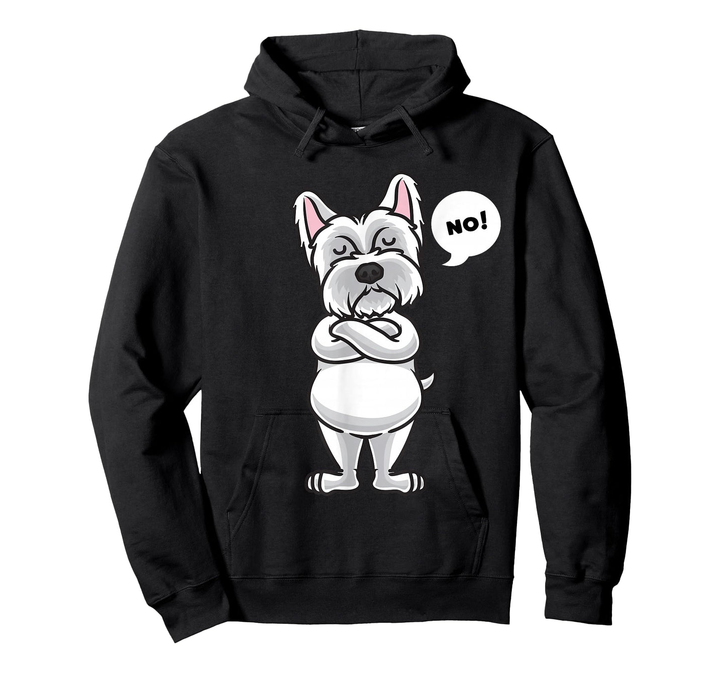 Stubborn West Highland White Terrier Dog funny T-Shirt