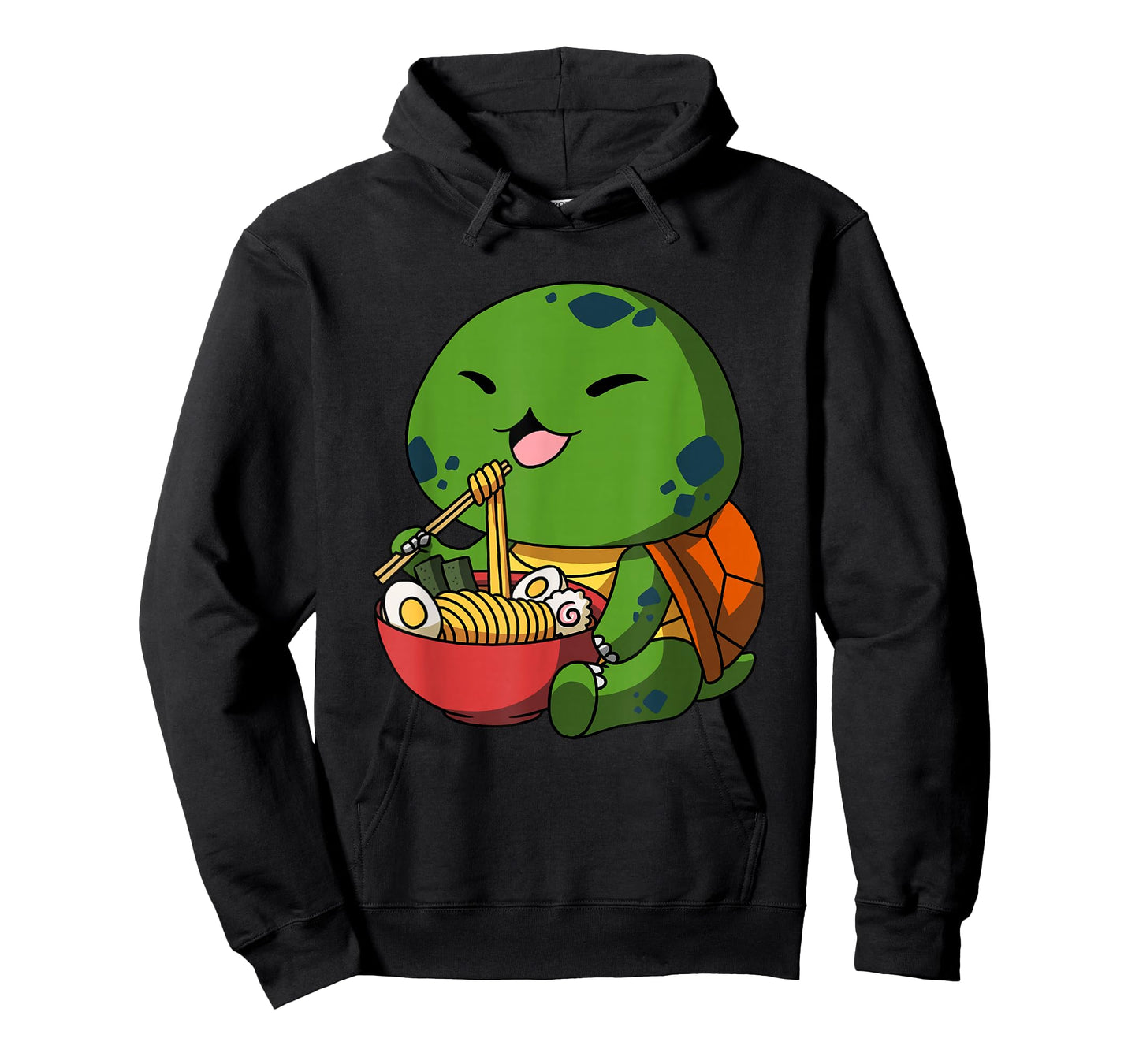 Kawaii Anime Turtle Asian Noodles Japanese Ramen T-Shirt