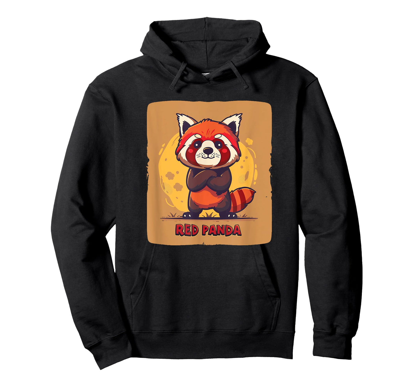 Cool standing Red Panda for a Casual and Funny Look T-Shirt