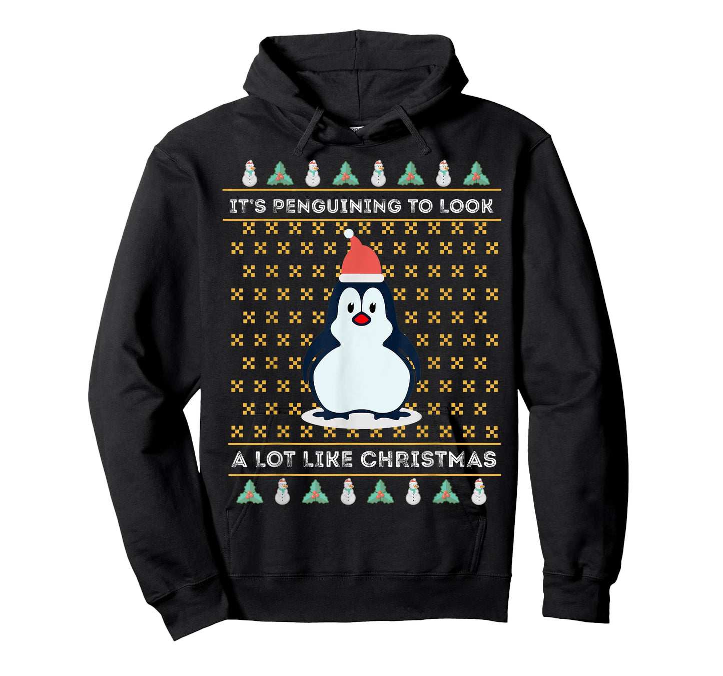 Its Penguining To Look A Lot Like Christmas Penguin Wildlife T-Shirt