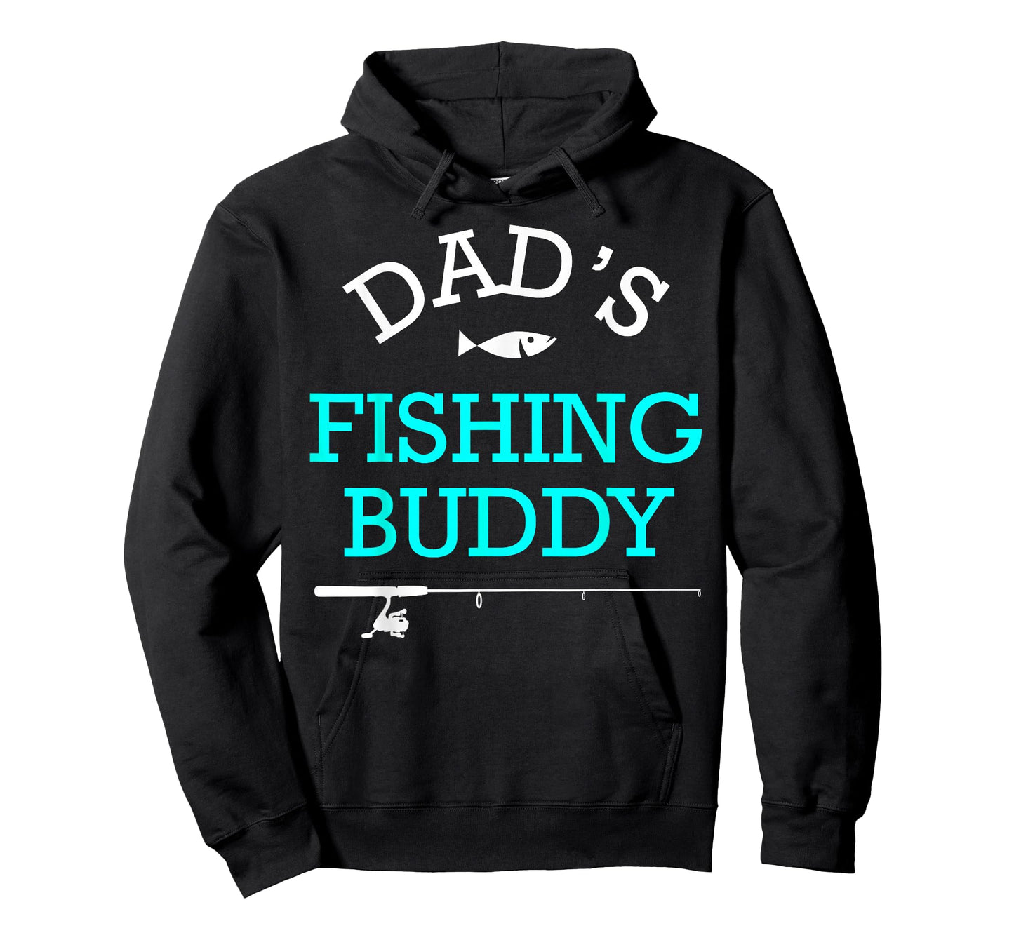 Dads Fishing Buddy Cute Kids Gift T-Shirt