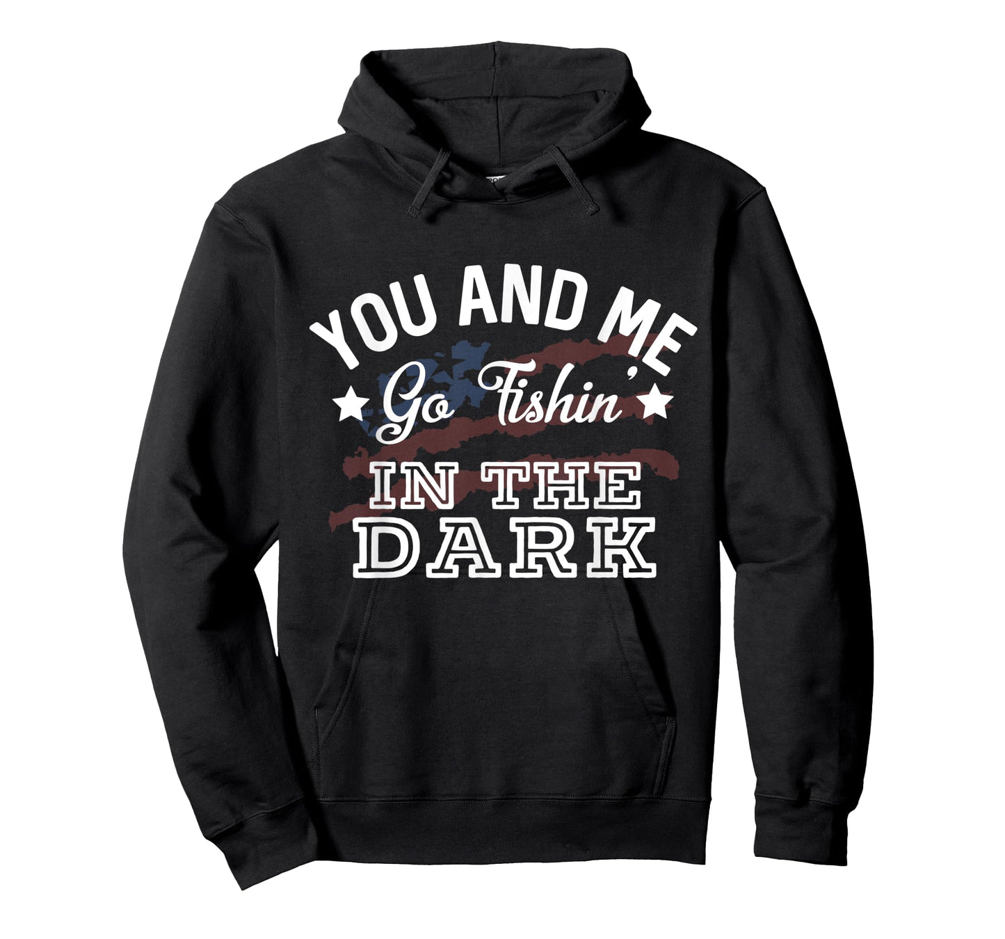 You And Me Go Fishin In The Dark Country Music Lyrics T-Shirt