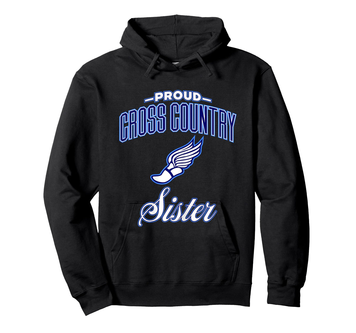 Proud Cross Country Sister Shirt for Women & Girls T-Shirt
