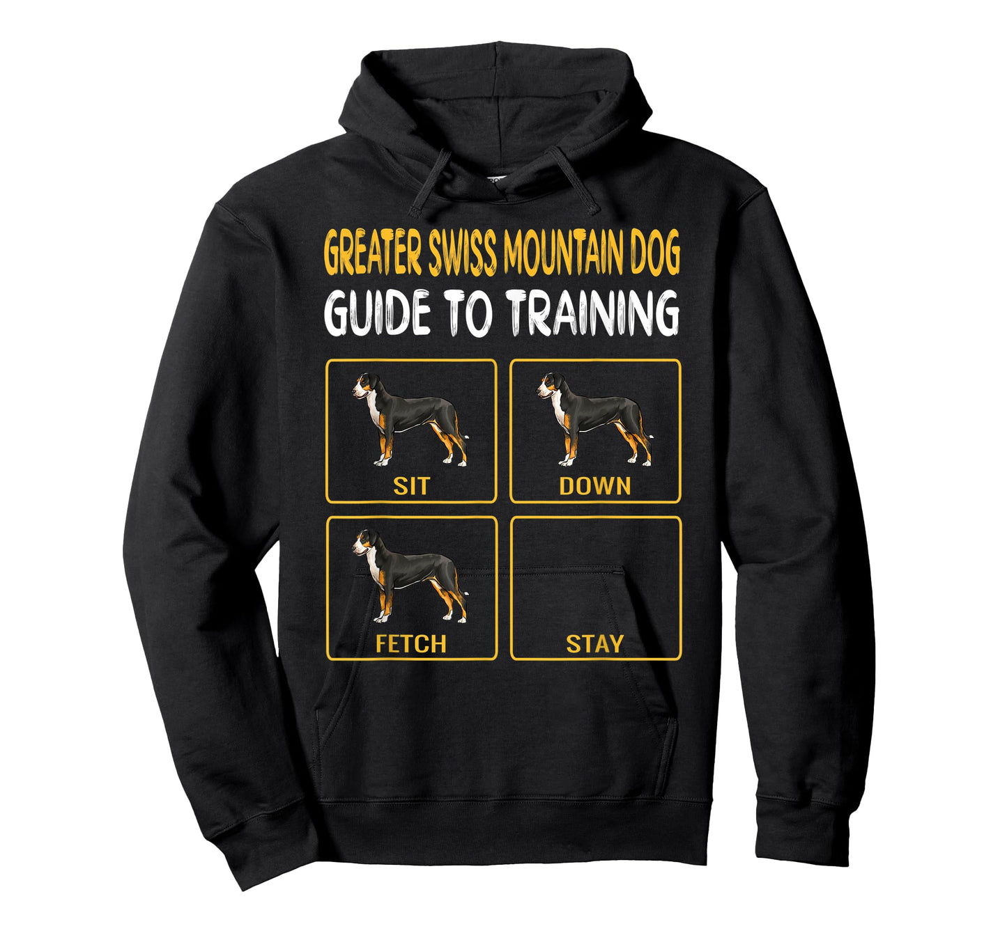 Greater Swiss Mountain Dog Guide To Training Dog Obedience Men Women Kids T-Shirt