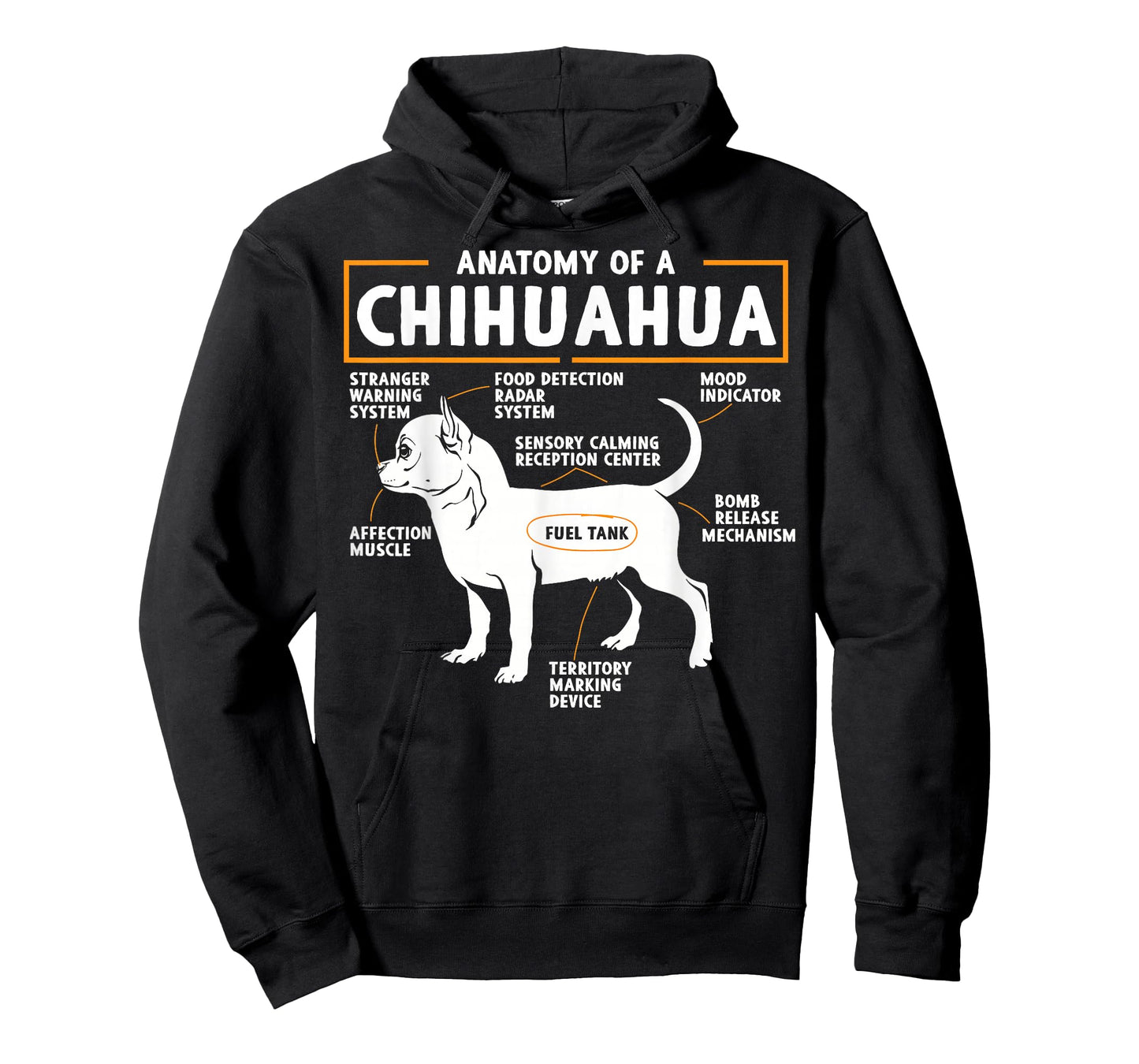 Anatomy of a Chihuahua - Chihuahua Dog T-Shirt