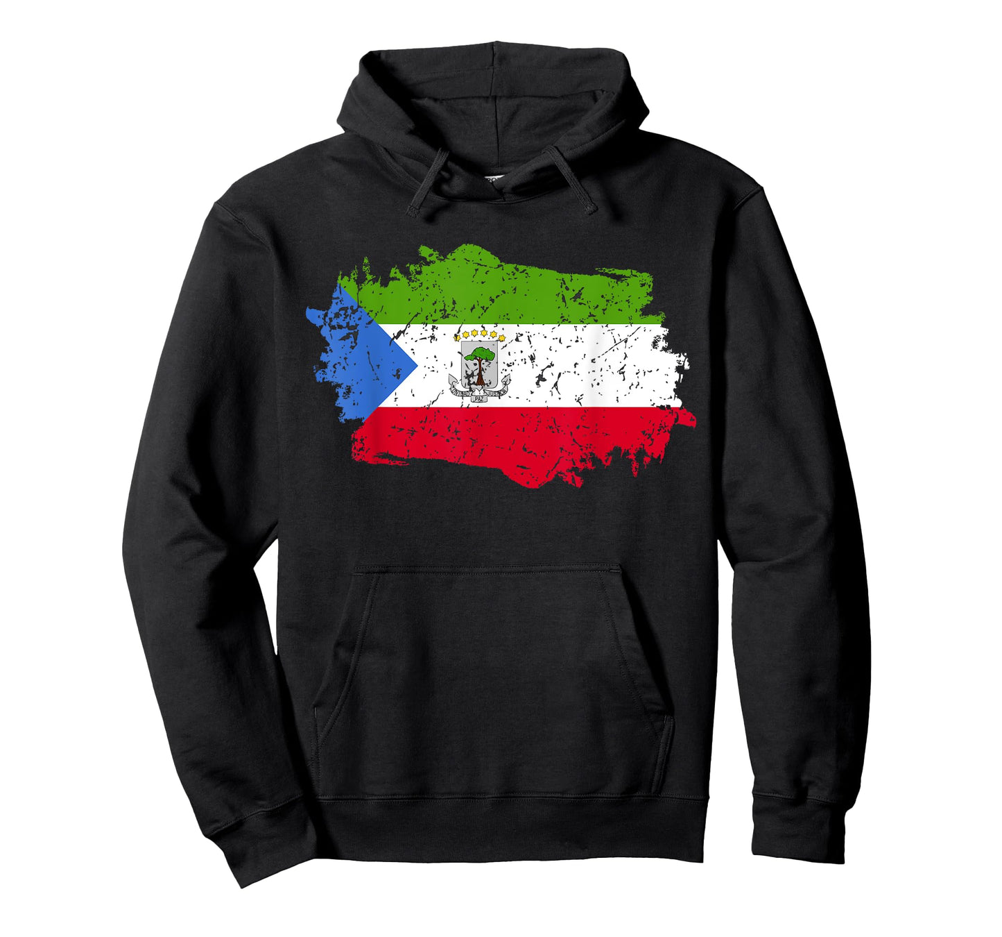 Equatorial Guinea Flag Grunge Country Flag Equatorial Guinea T-Shirt