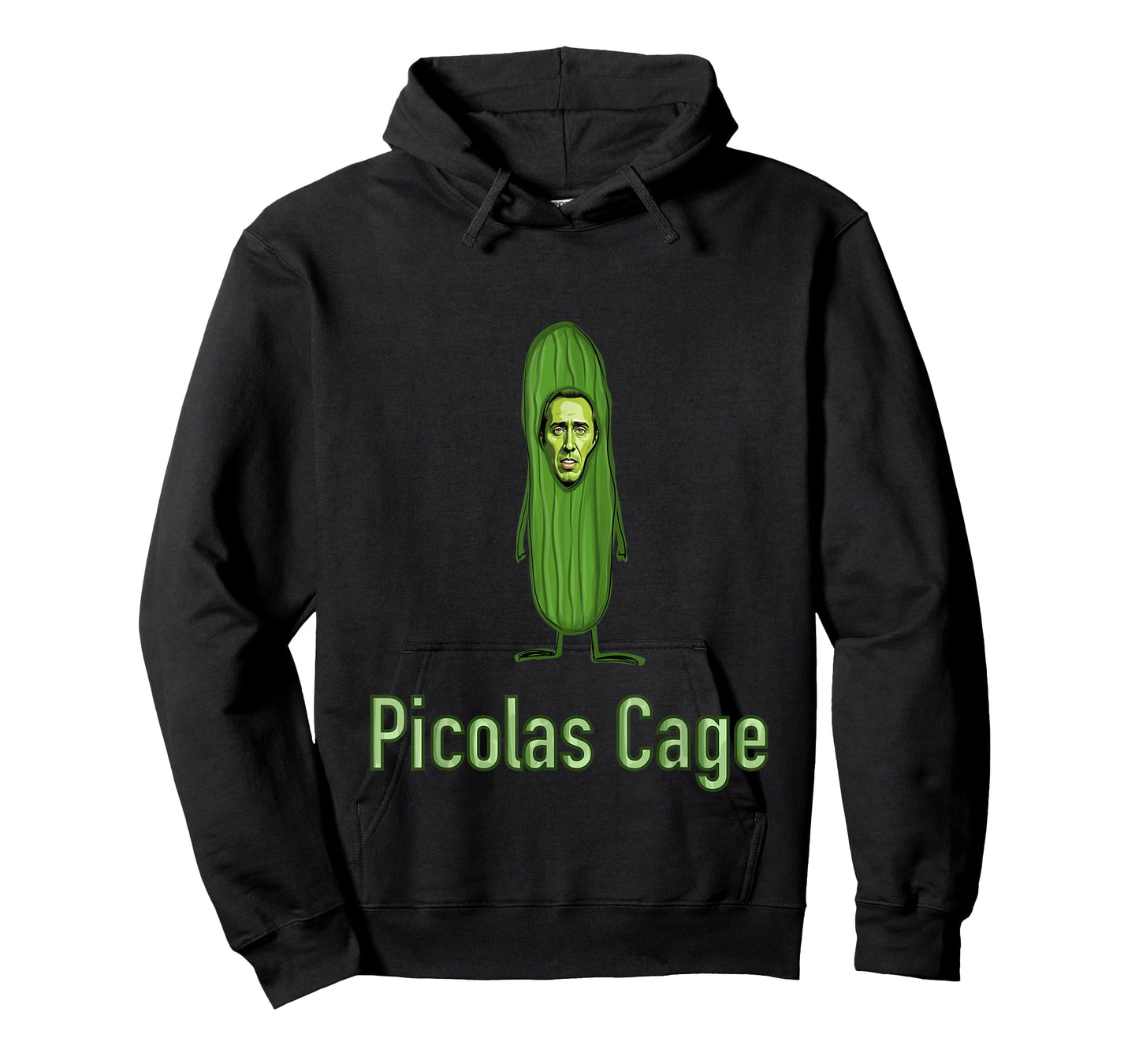 Picolas Cage Funny Celebs Meme Cucumber Pickle T-Shirt
