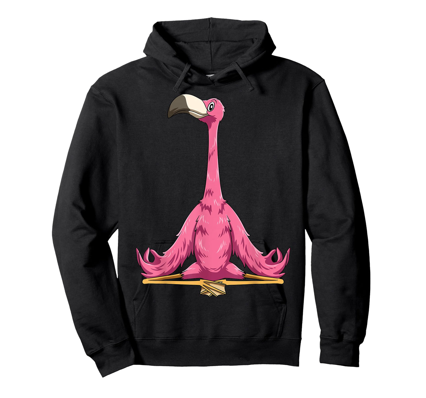 Flamingo Yoga Pose Flamingo Meditation Flamingo Doing Yoga T-Shirt