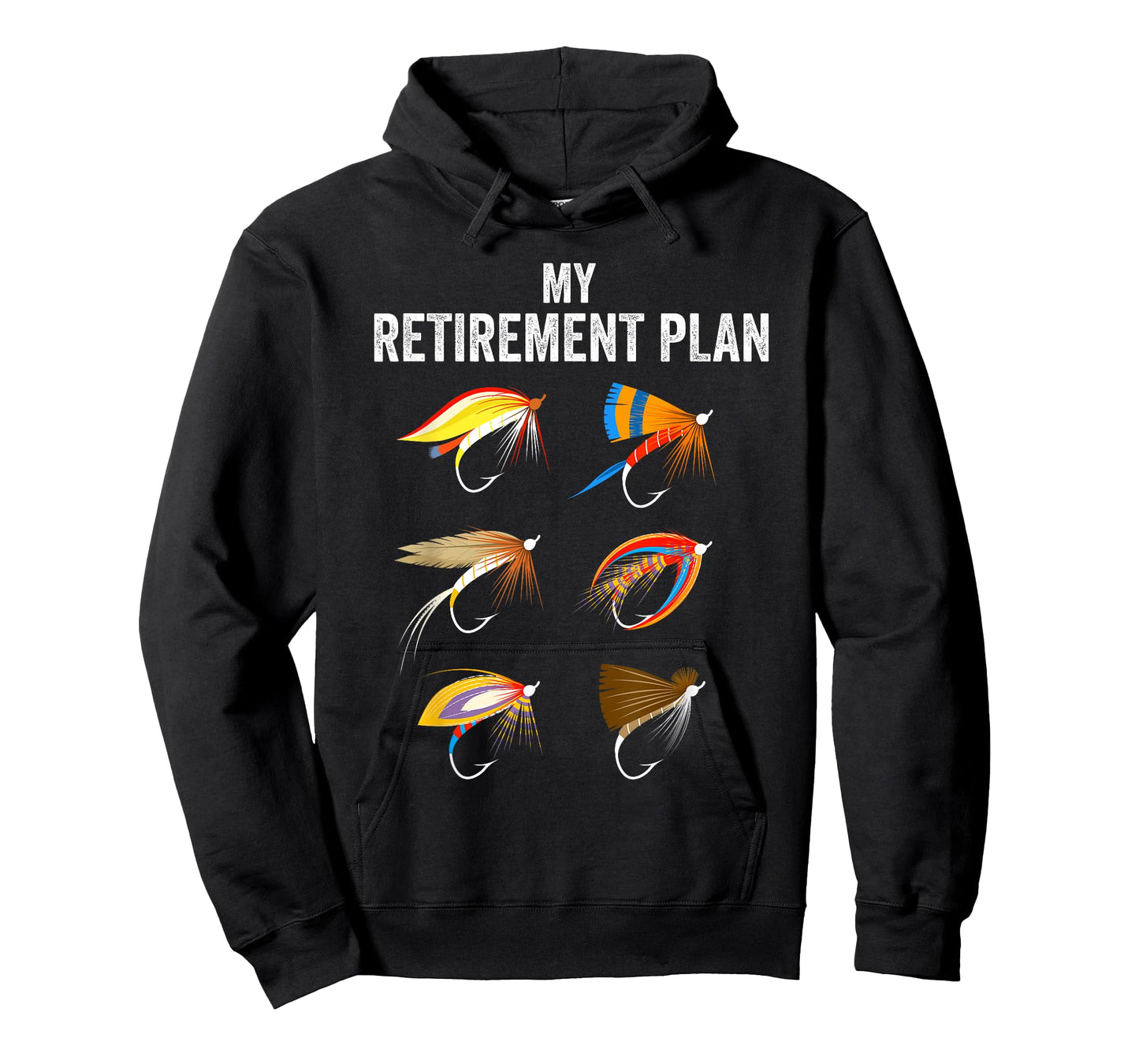 My retirement plan fly fishing. Retirement gift for men T-Shirt