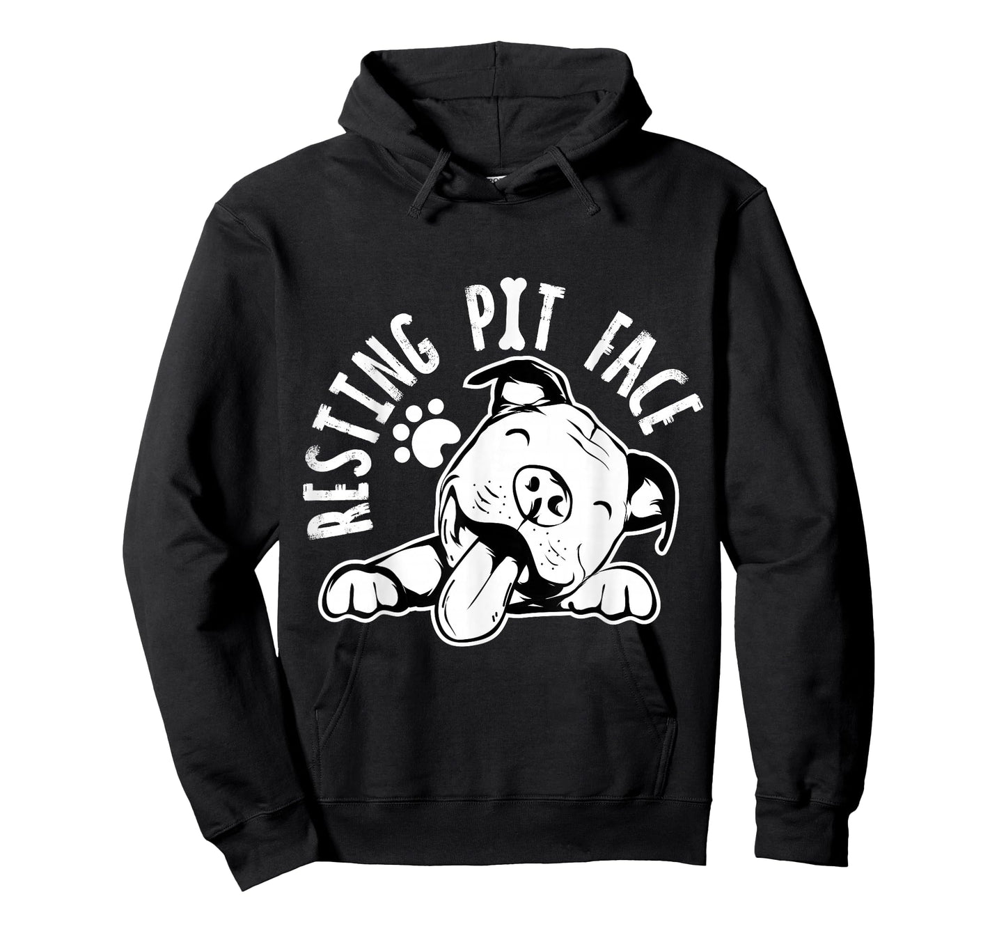 Resting Pit Face | Funny Dog Pitbull Meme Clothing T-Shirt