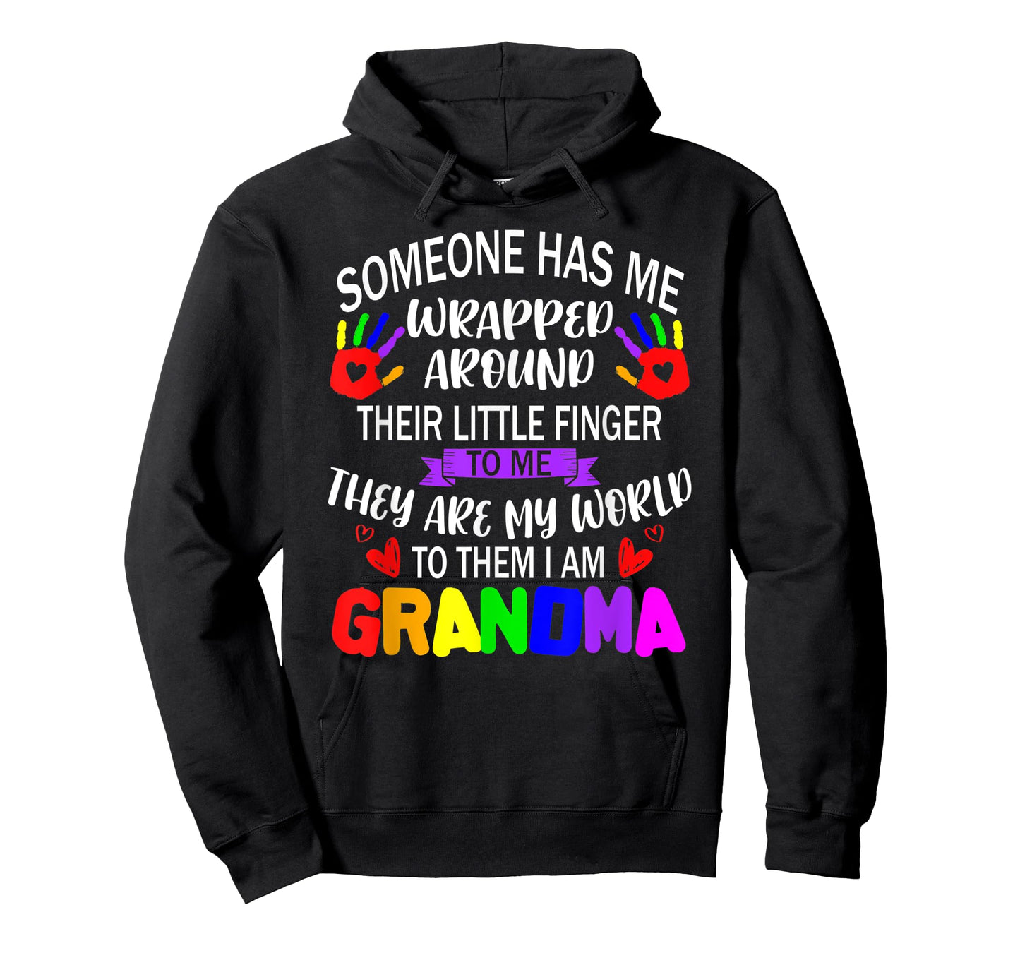Someone Has Me Wrapped Around Their Little Finger Grandma T-Shirt