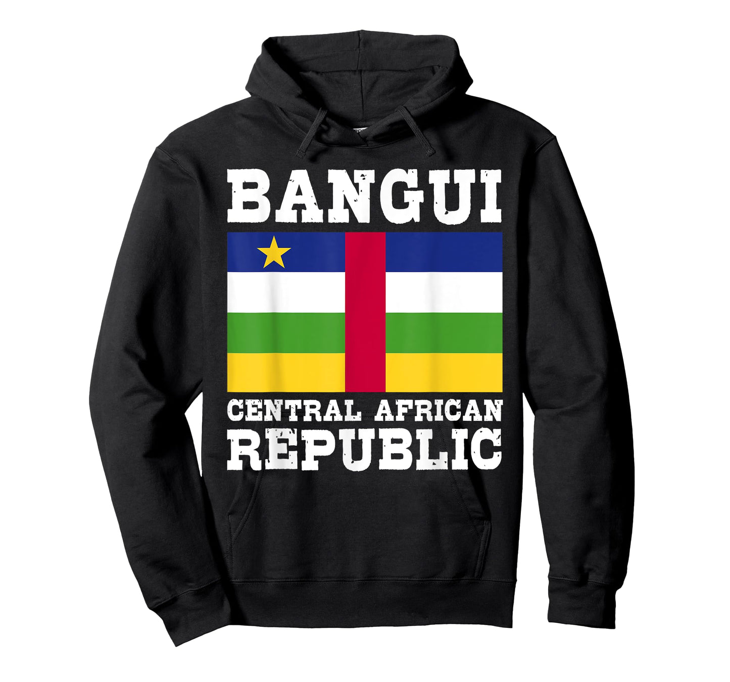 Bangui Central African Republic Flag Wear CAR Capital Jersey T-Shirt