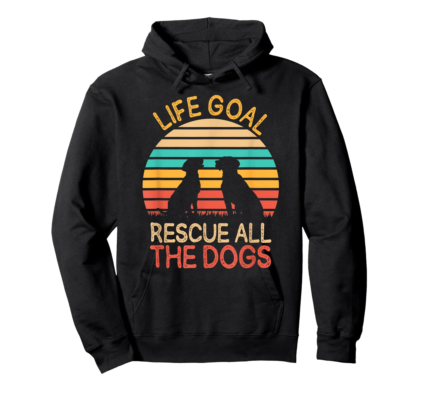 Life Goal: Rescue All The Dogs Dog Rescuing Puppy T-Shirt for Men Women